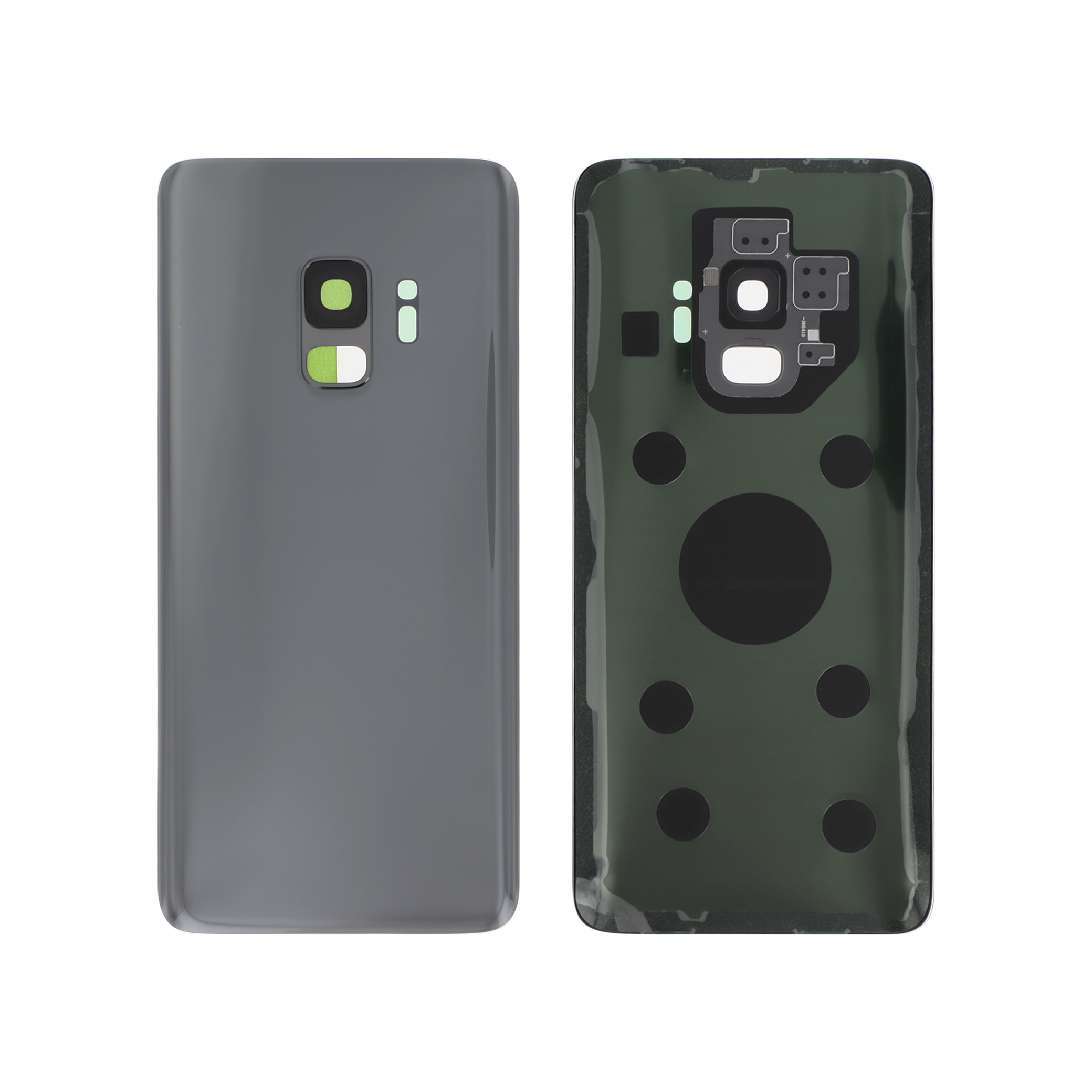 Capac spate Silver Samsung Galaxy S9 (G960F) fara logo, compatibil