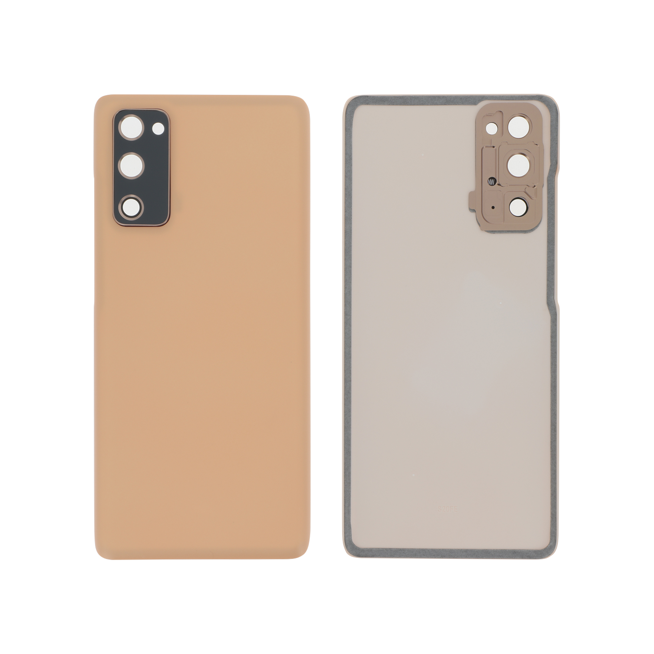 Capac spate Orange Samsung Galaxy S20 FE / S20 FE 5G (G780F/G781B) fara logo