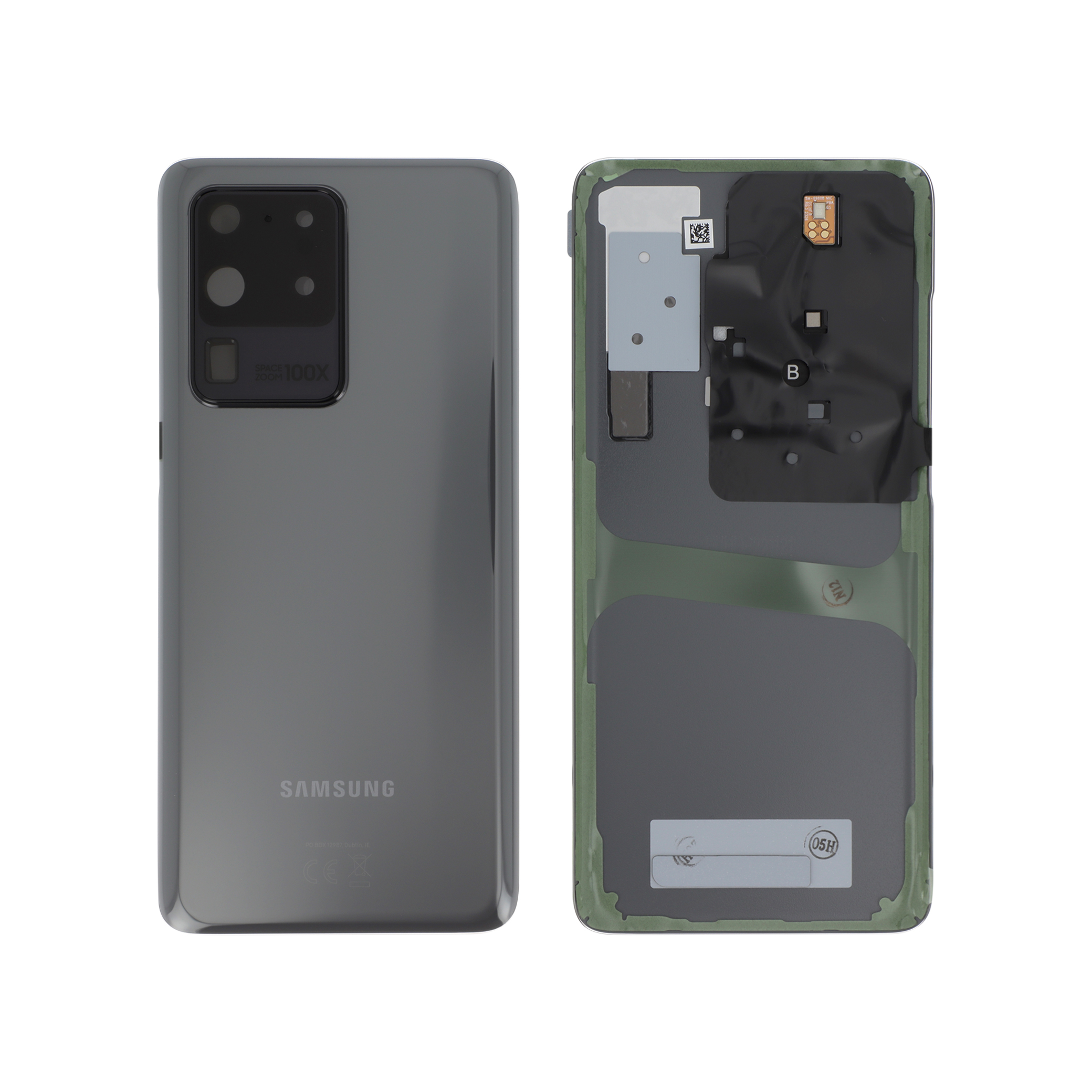Capac spate Grey Samsung Galaxy S20 Ultra 5G (G988F) Service Pack