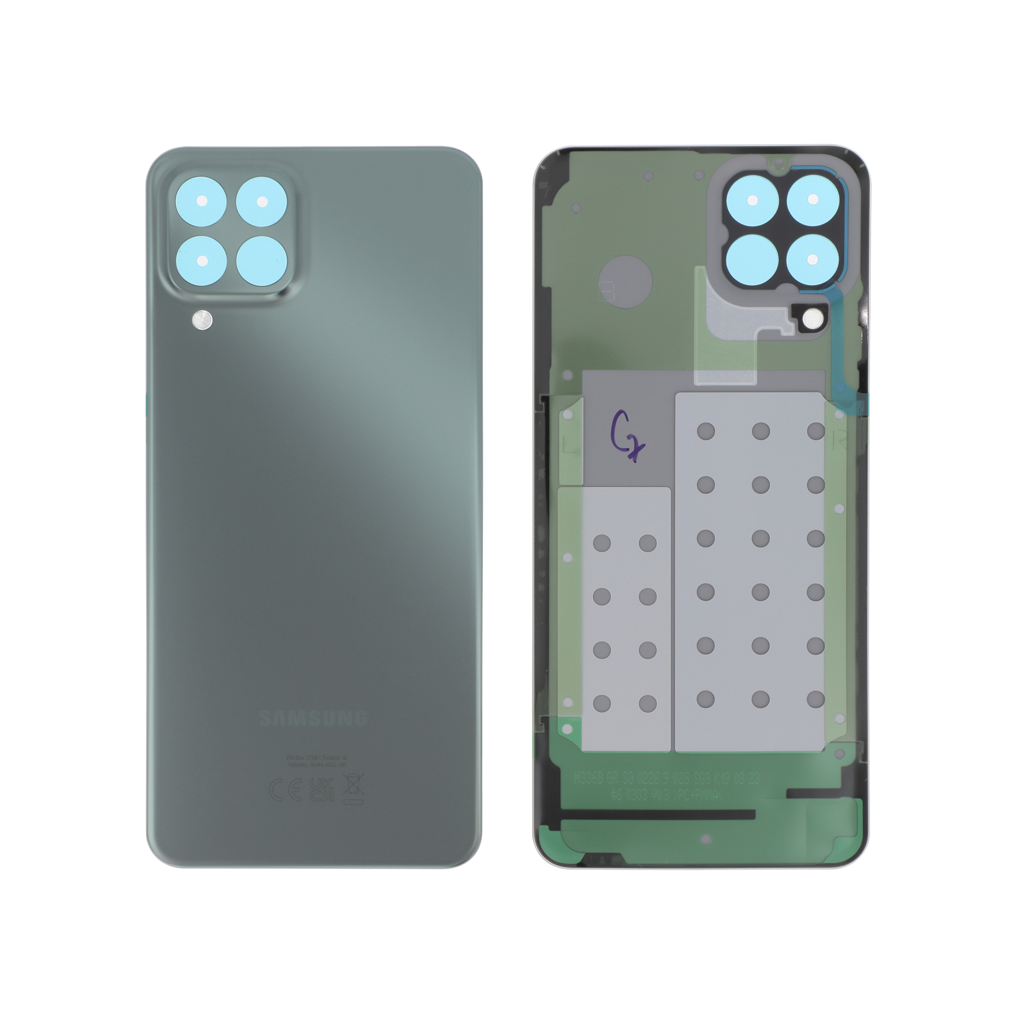 Capac spate Green Samsung Galaxy M33 5G (M336B) Service Pack
