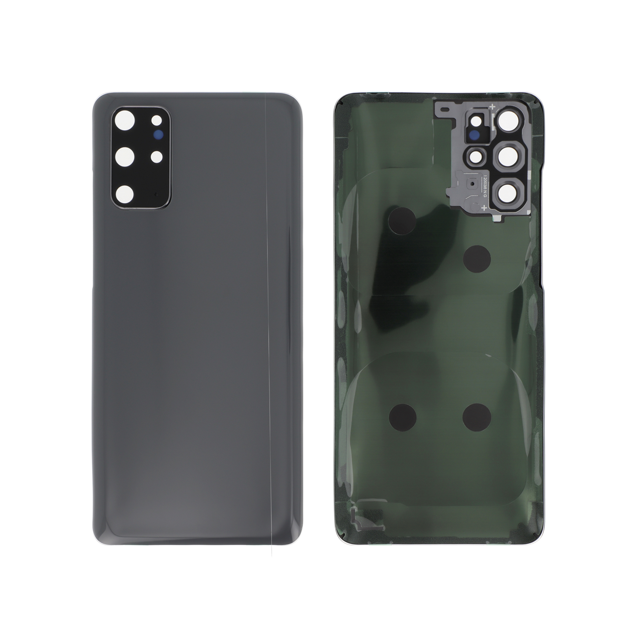 Capac spate Grey Samsung Galaxy S20+ (G985F), fara logo, compatibil