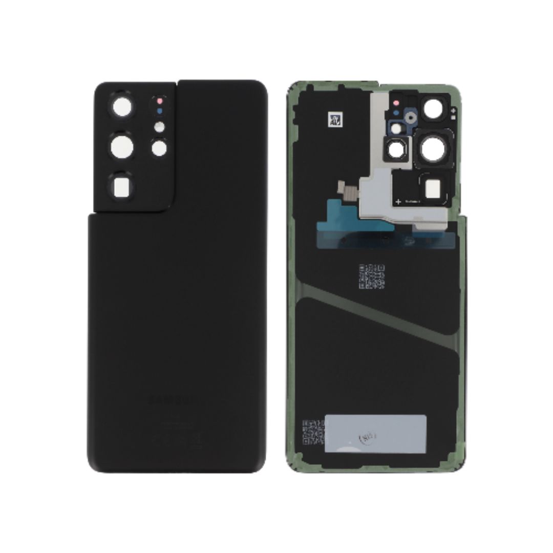 Capac spate Black Samsung Galaxy S21 Ultra 5G (G998B) Service Pack