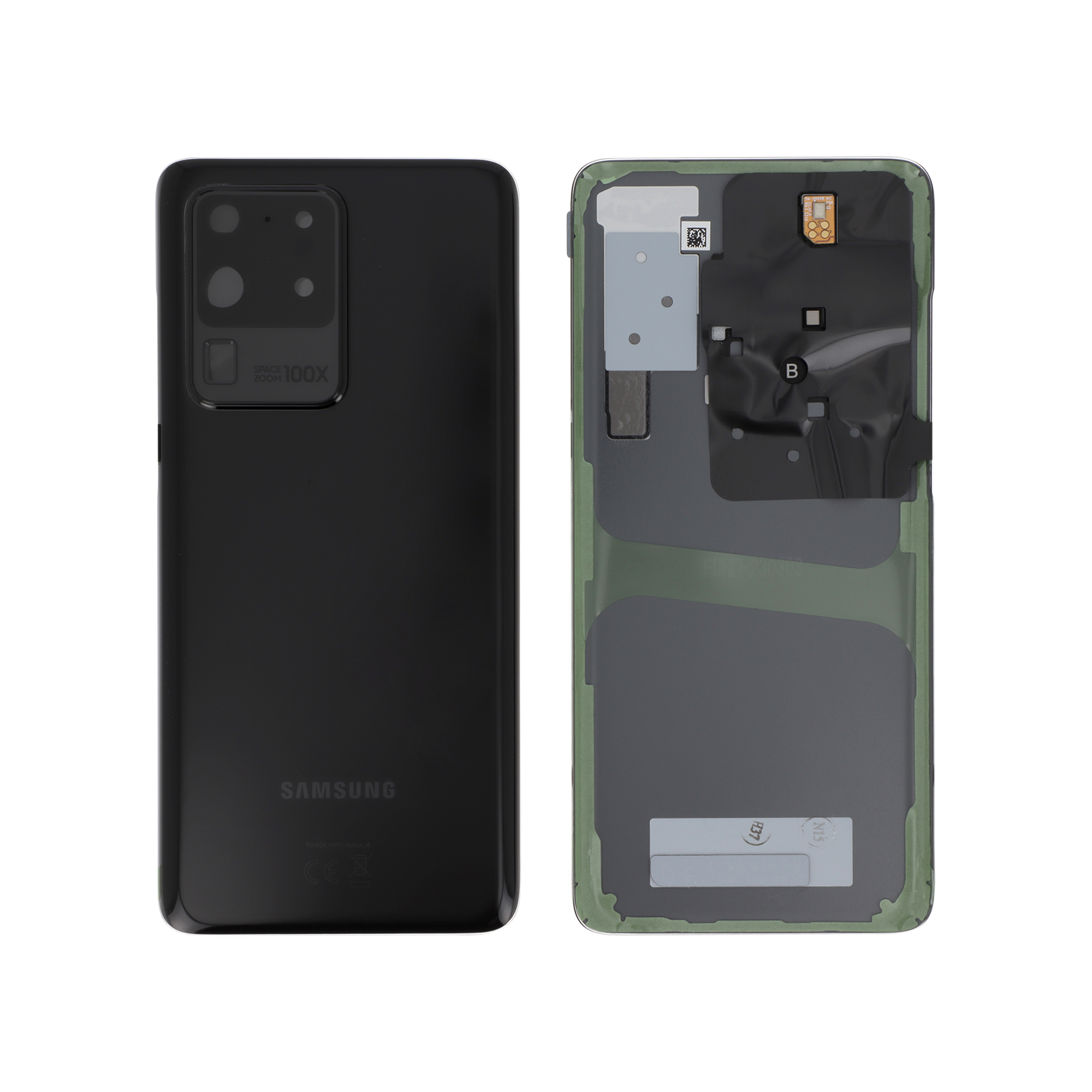 Capac spate Black Samsung Galaxy S20 Ultra 5G (G988F) Service Pack