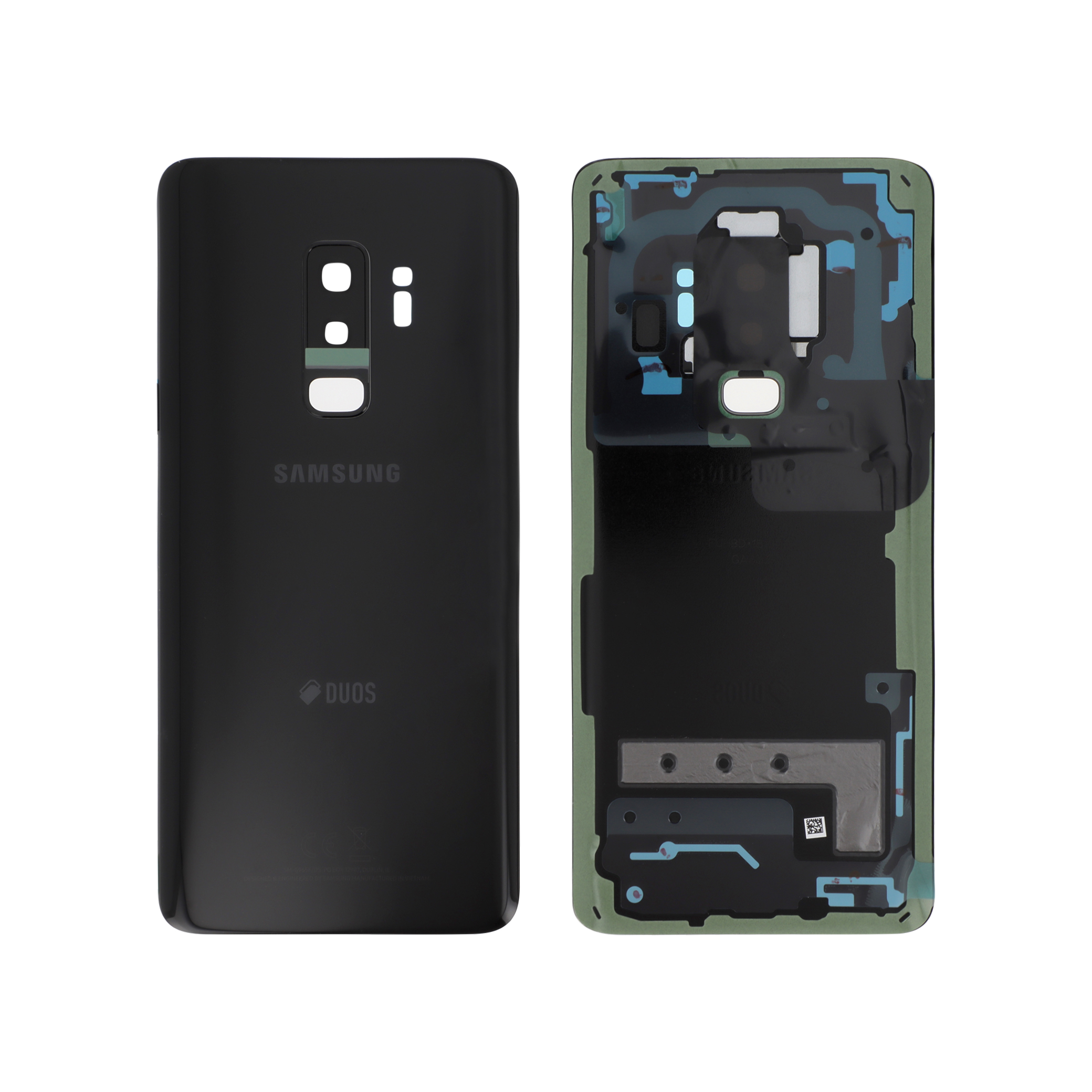 Capac spate Black Carbon Samsung Galaxy S9+ Duos (G965F) Service Pack