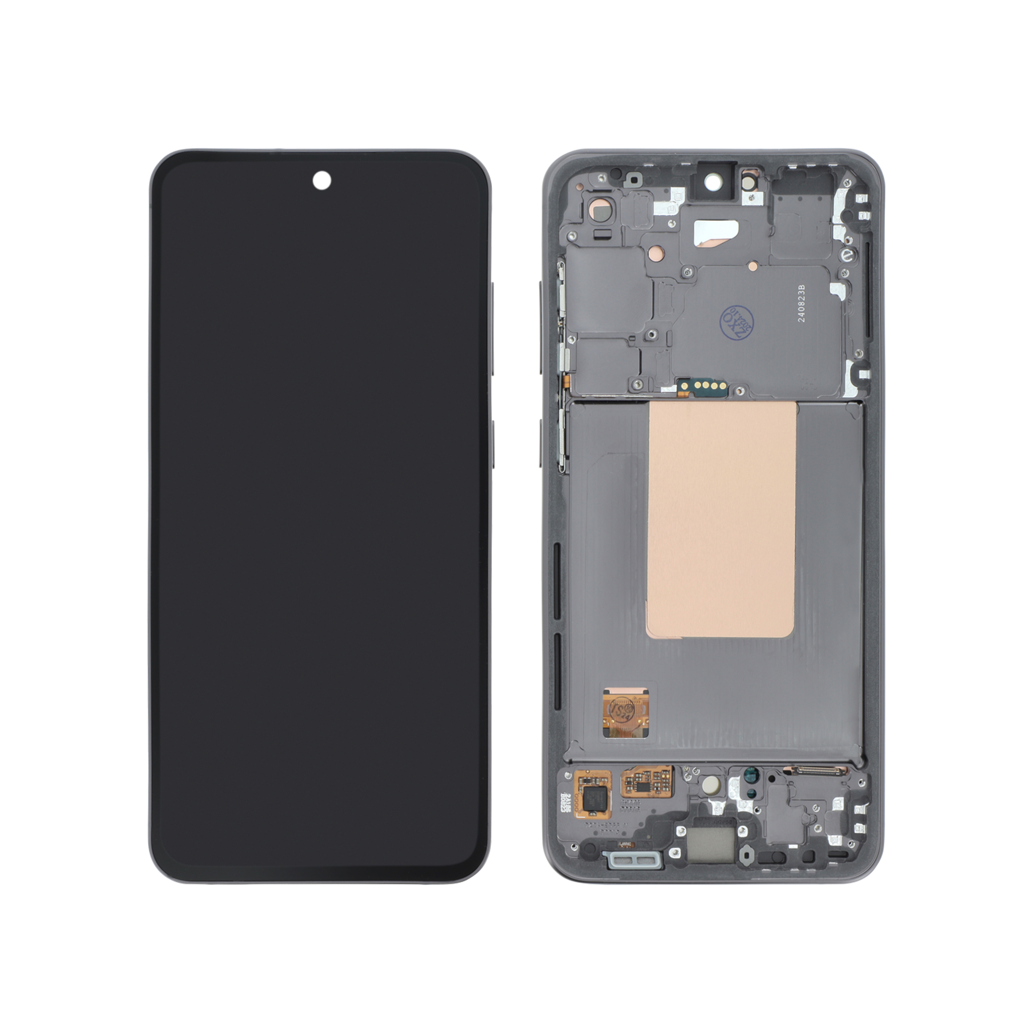 Display complet Samsung Galaxy S24 FE (S721B) Black cu ramă Reconditionat ReLife