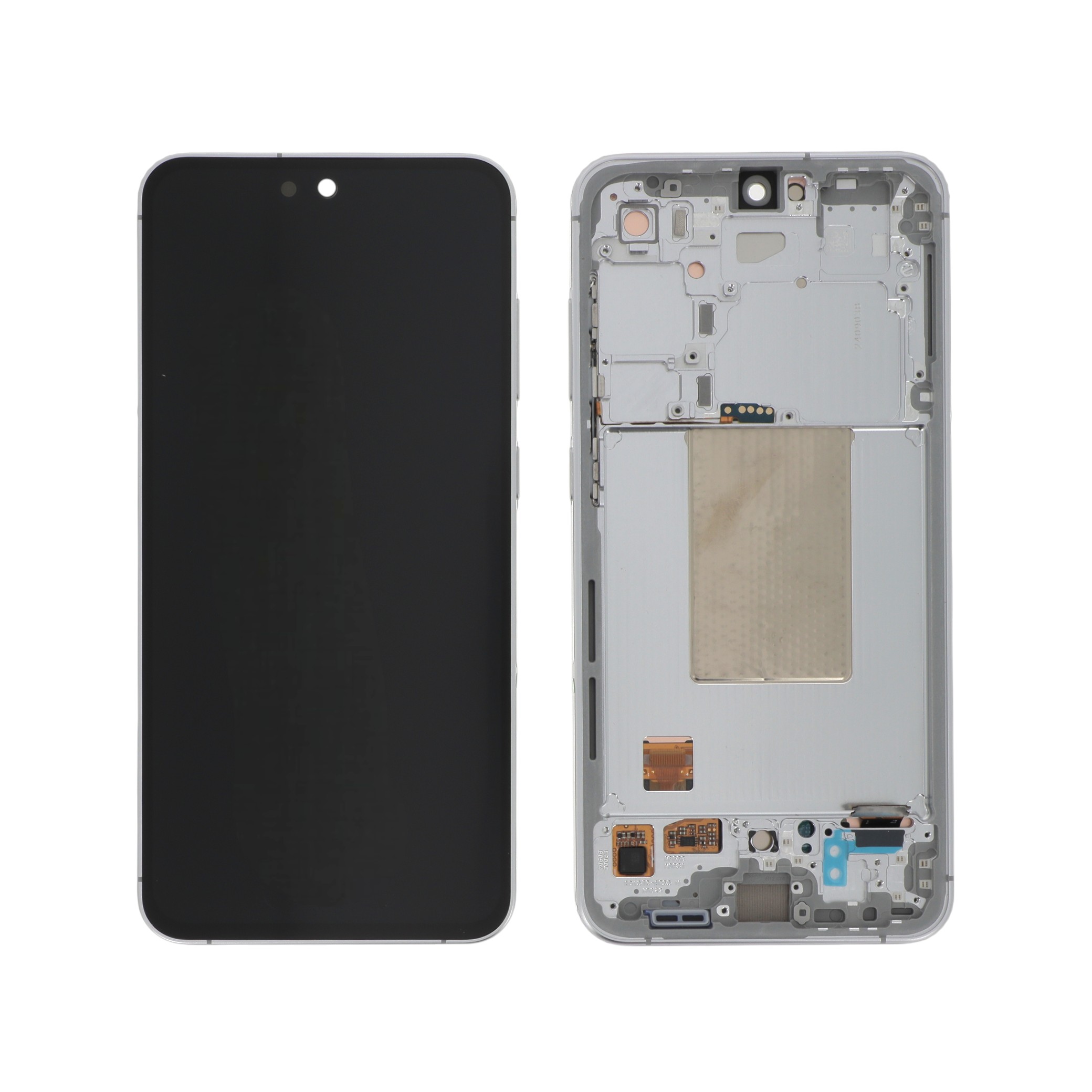 Display complet Samsung Galaxy S24 FE (S721B) Silver Service Pack PA