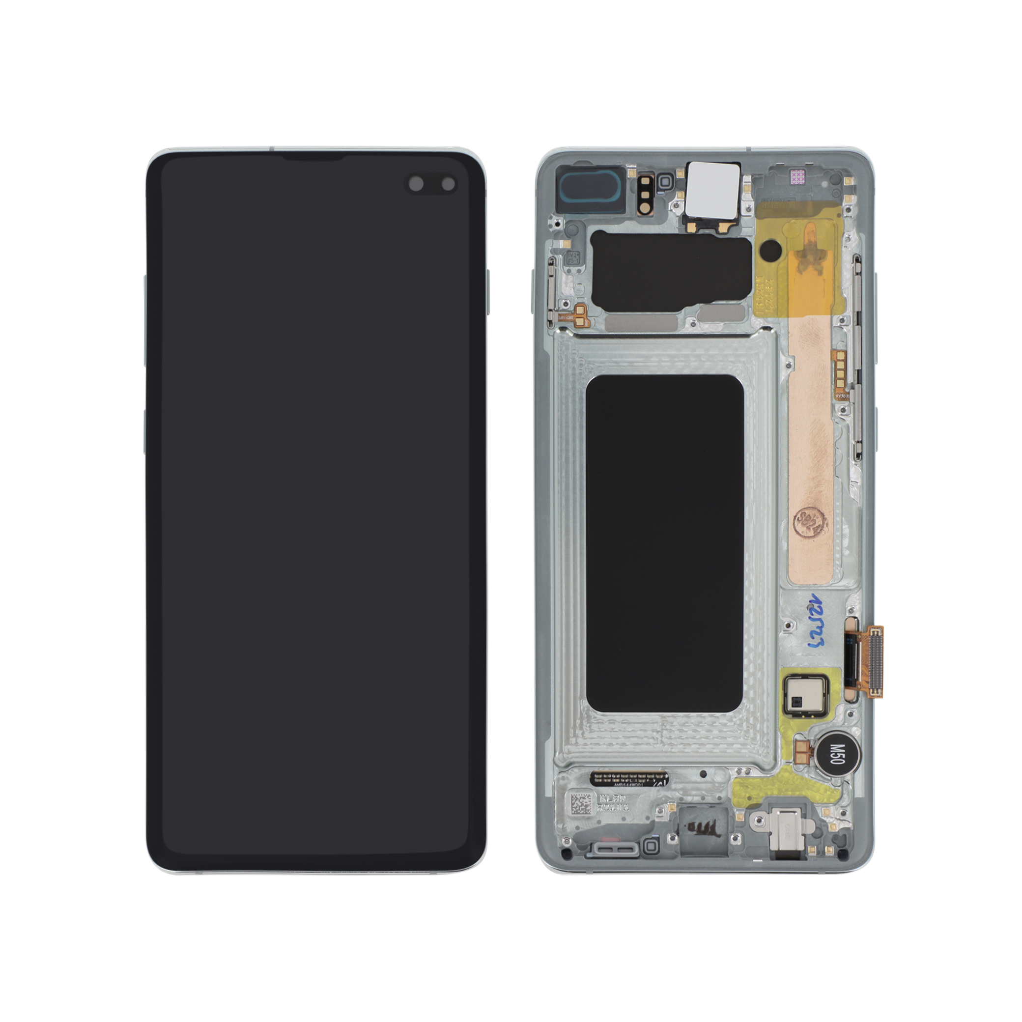 Display complet Samsung Galaxy S10+ (G975F) Verde Service Pack
