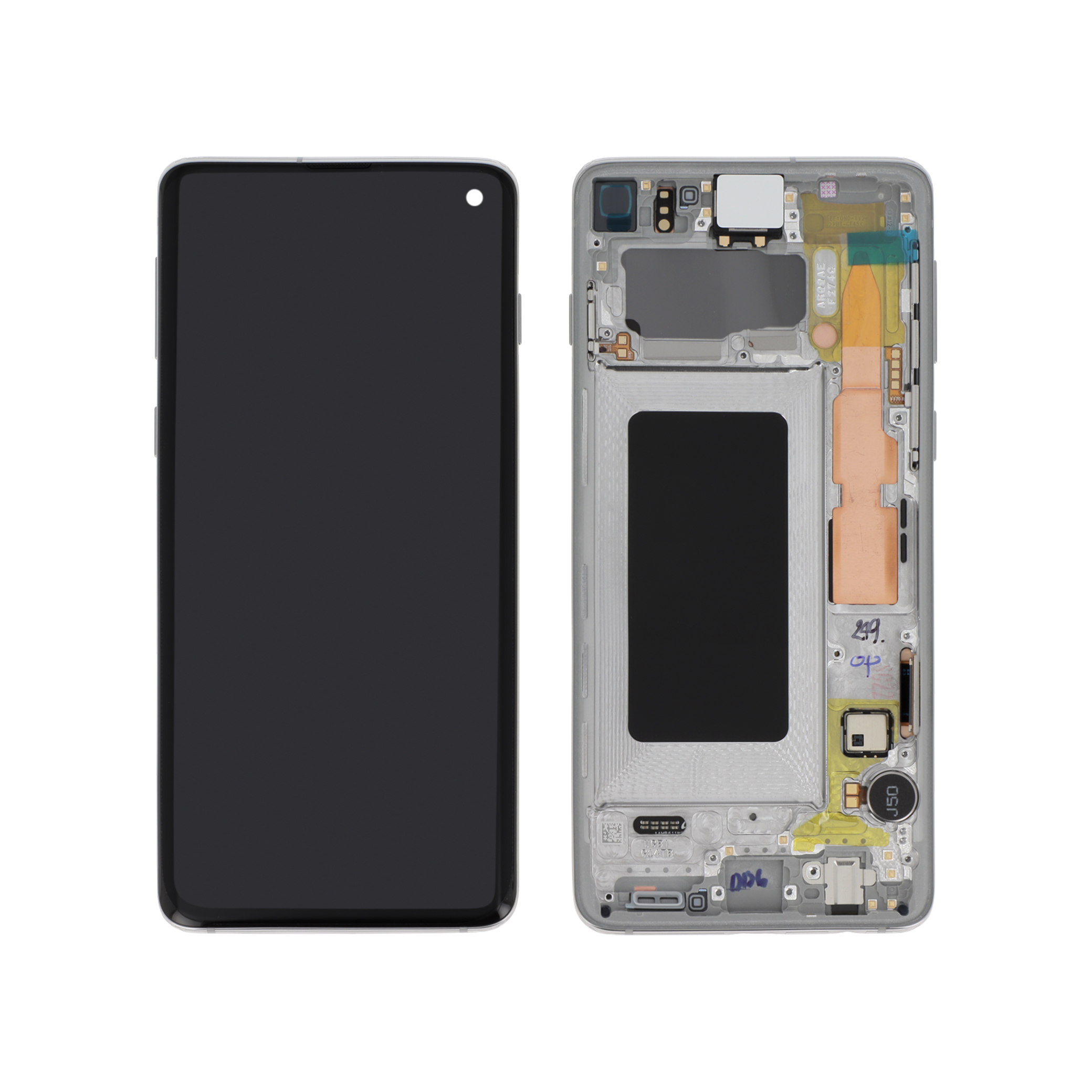 Display Assembly Samsung Galaxy S10 G973F Alb Service Pack