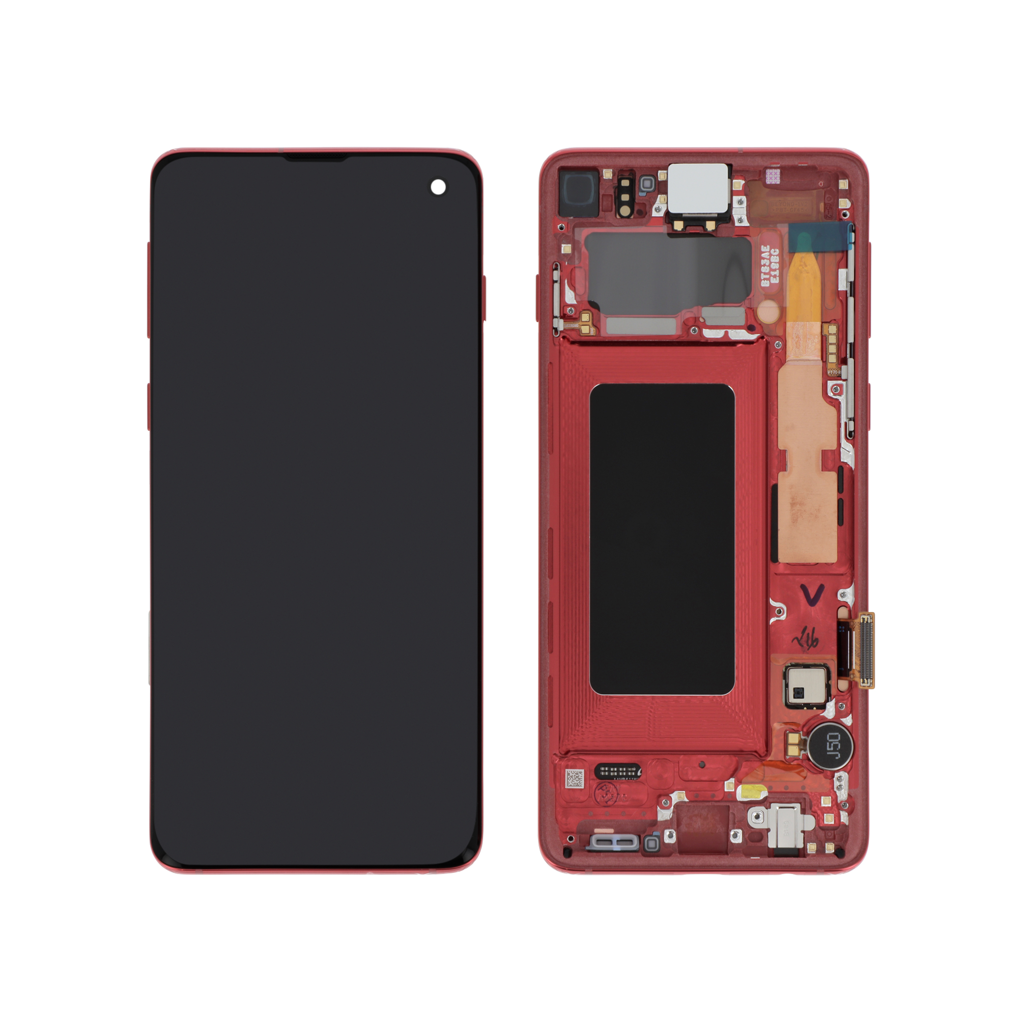 Display complet Samsung Galaxy S10 (G973F) Rosu Service Pack