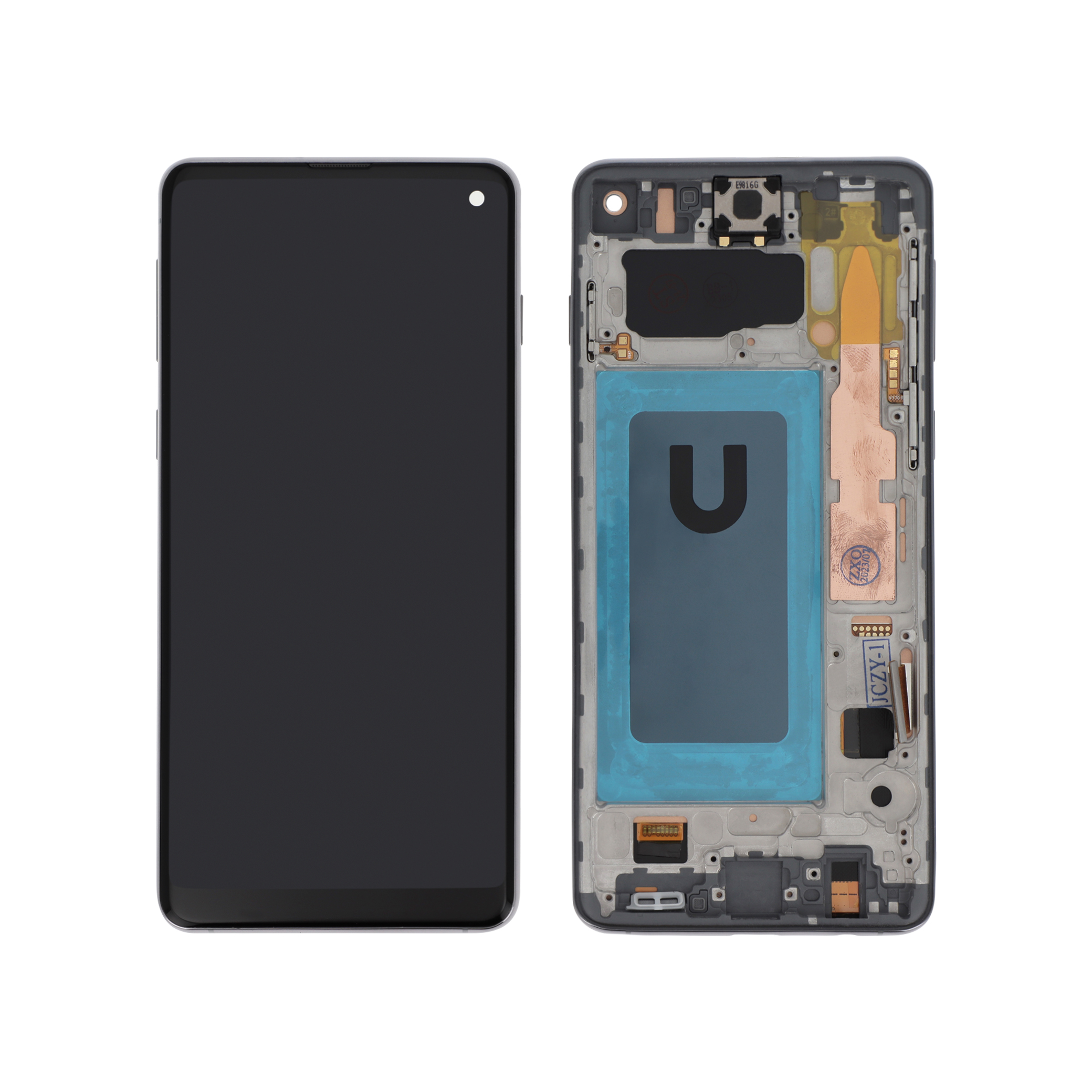 Display complet LCD Samsung Galaxy S10 G973F Negru Compatibil