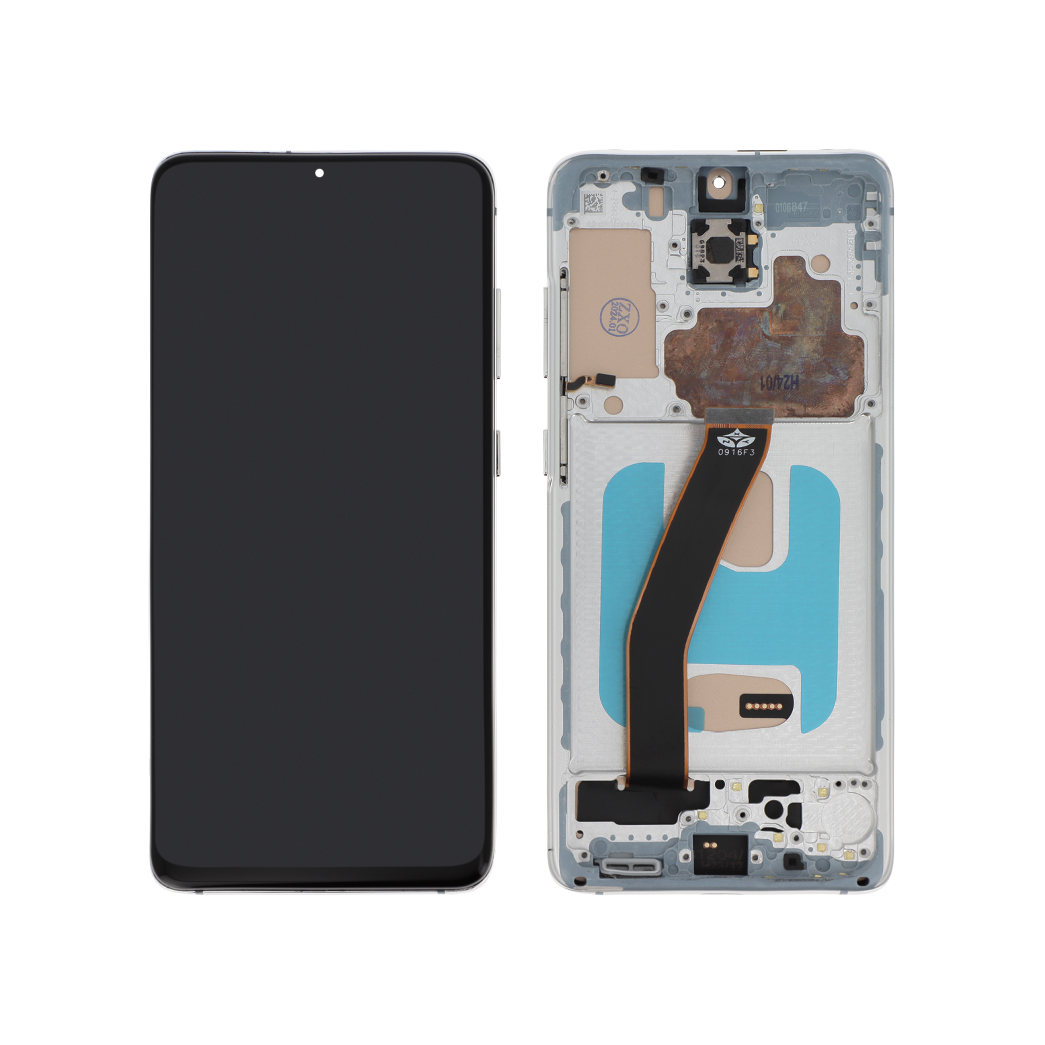 Display complet Incell Alb Samsung Galaxy S20 / S20 5G (G980F/G981B) Compatibil