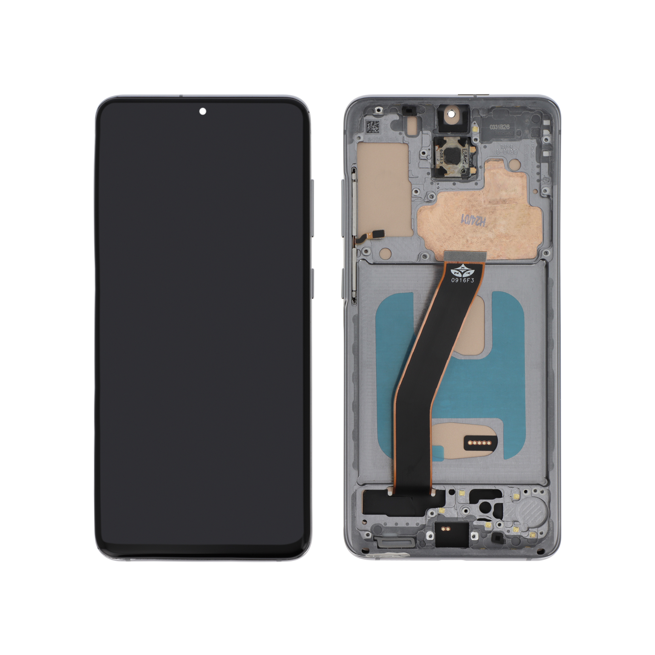 Display complet Incell Gray Samsung Galaxy S20 / S20 5G (G980F/G981B) Compatibil