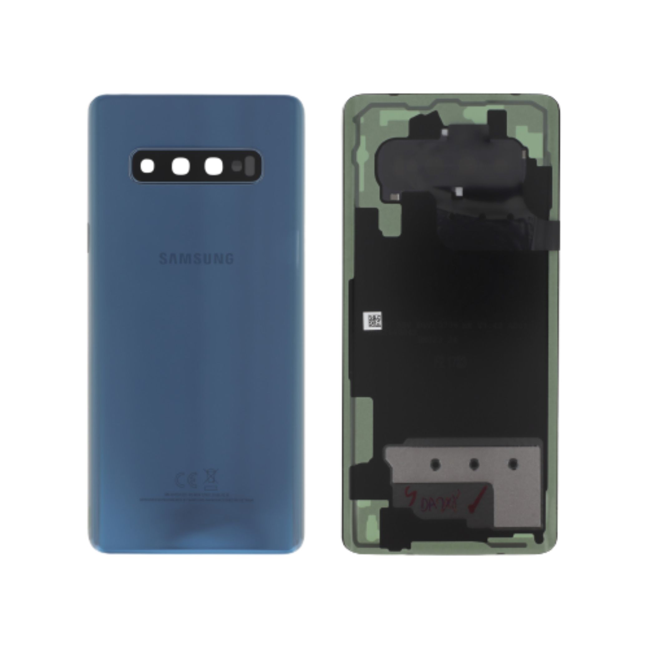 Capac spate Blue Samsung Galaxy S10+ (G975) Service Pack