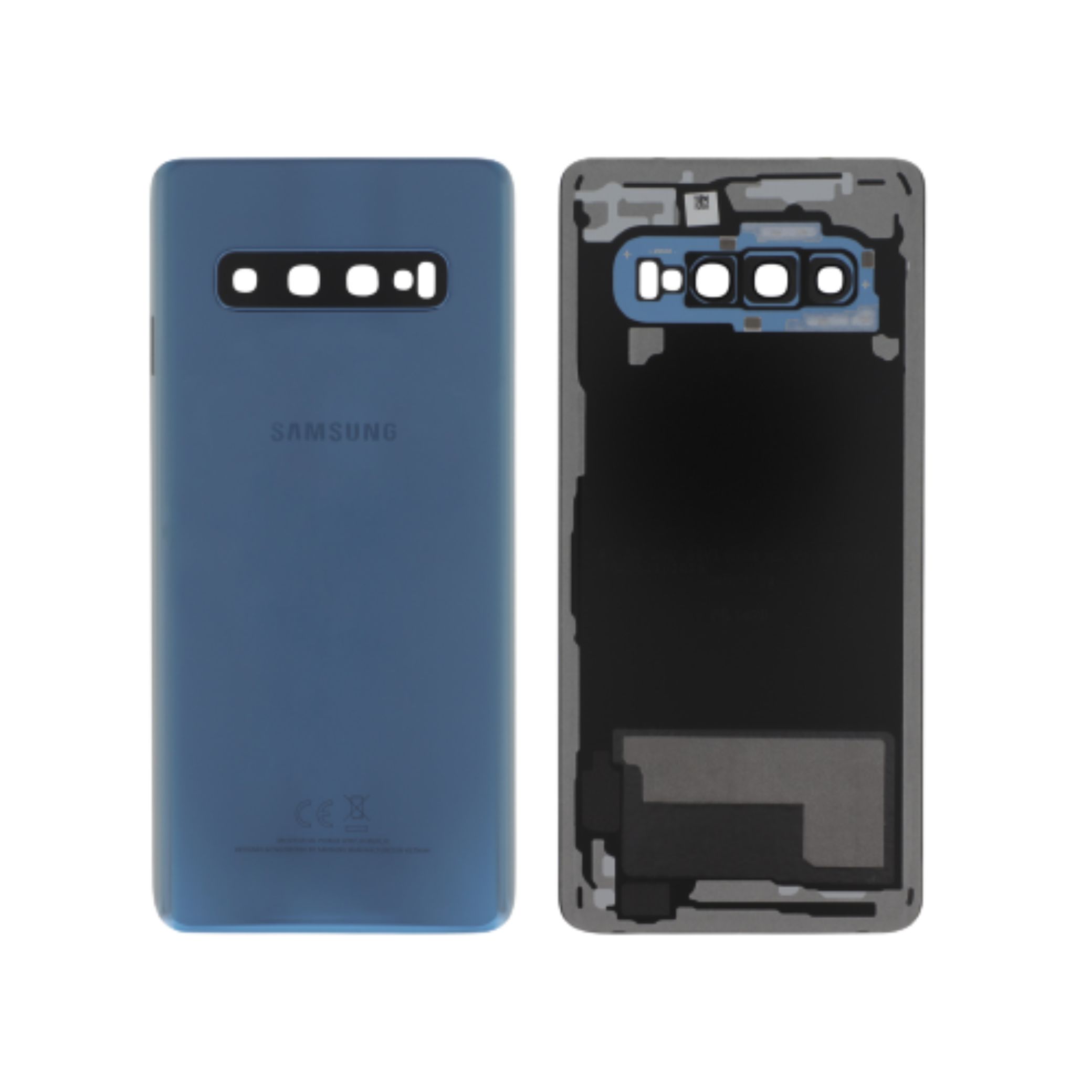 Capac spate Blue Samsung Galaxy S10 (G973) Service Pack