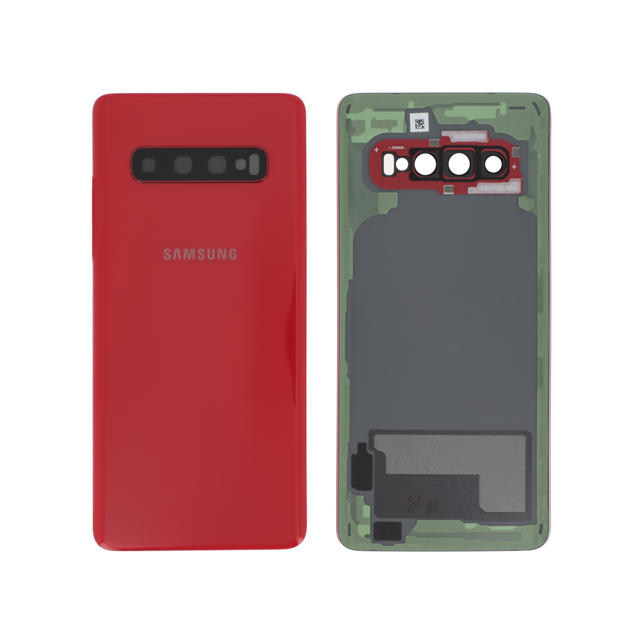 Capac spate Red Samsung Galaxy S10 (G973F) Service Pack