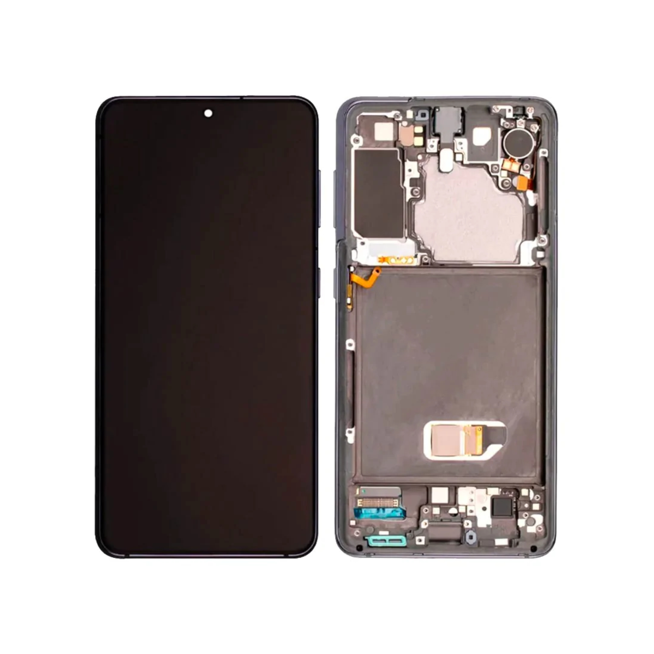 Display complet Samsung Galaxy S21 5G G991B Gray fara Cameră Service Pack