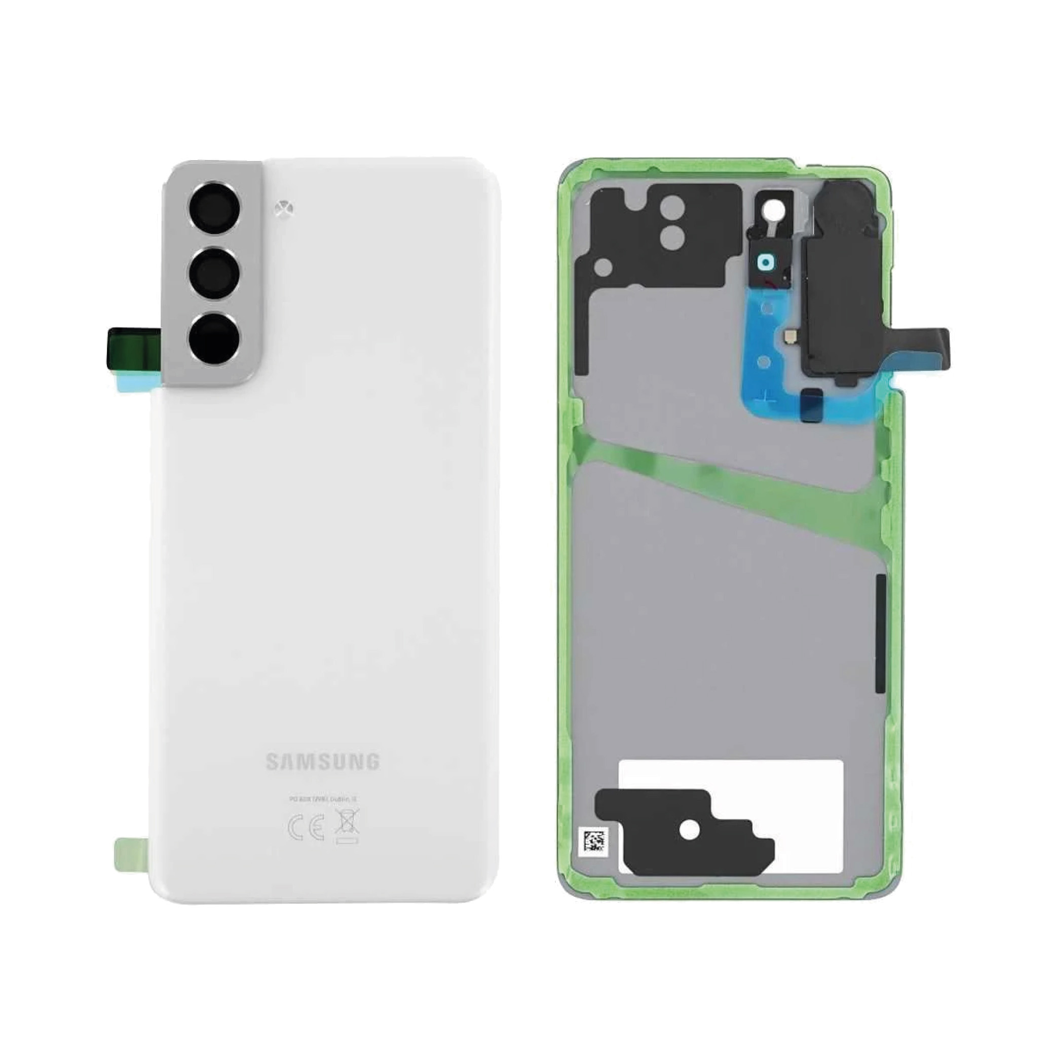 Capac spate White Samsung Galaxy S21 5G (G991B) Service Pack