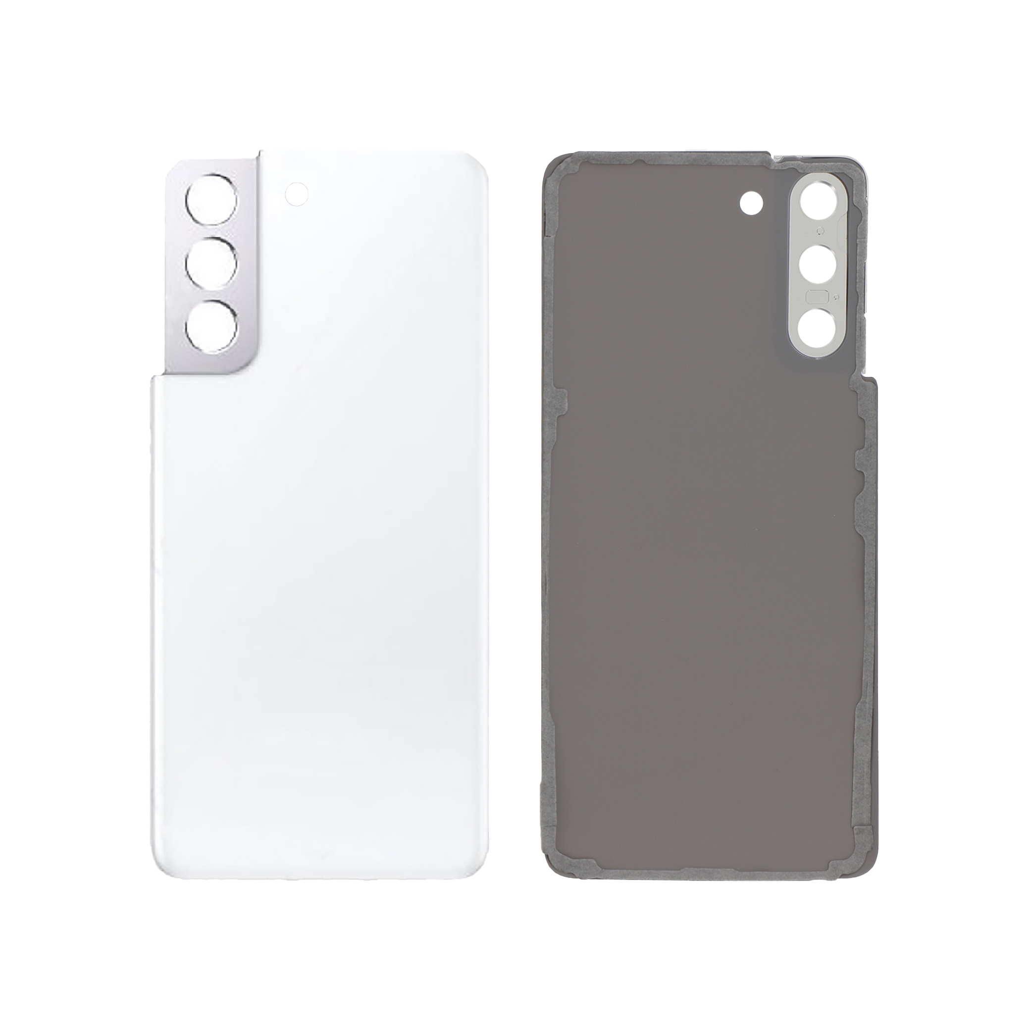 Capac spate White Samsung Galaxy S21 5G (G991B) fara logo