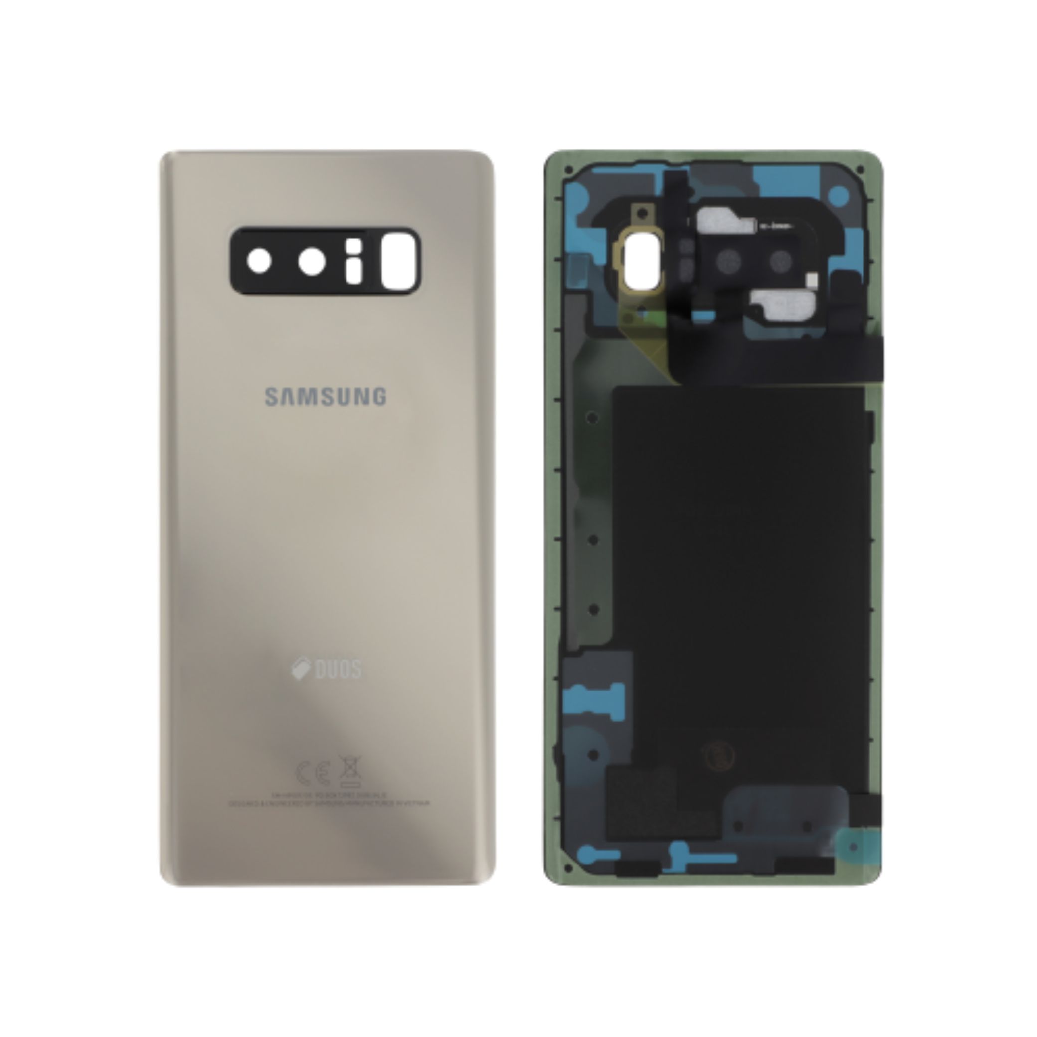 Capac spate Gold Samsung Galaxy Note 8 (N950F) Service Pack