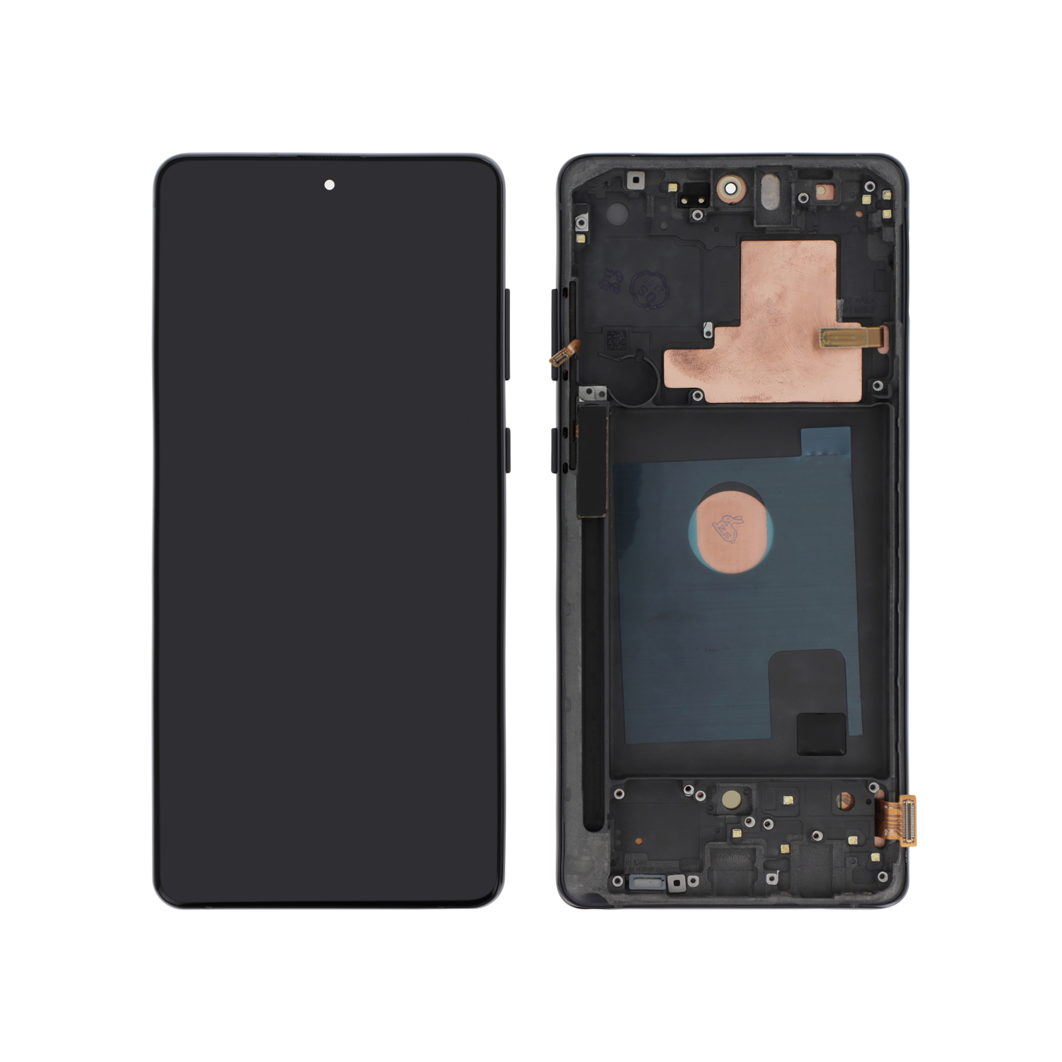 Display complet cu ramă Samsung Galaxy Note 10 Lite N770F Negru Compatibil