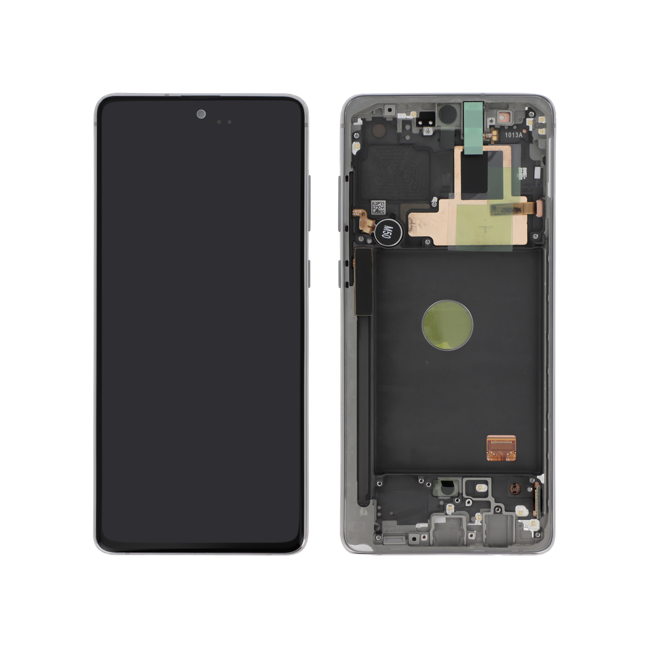 Display complet Samsung Galaxy Note 10 Lite (N770F) Silver Service Pack