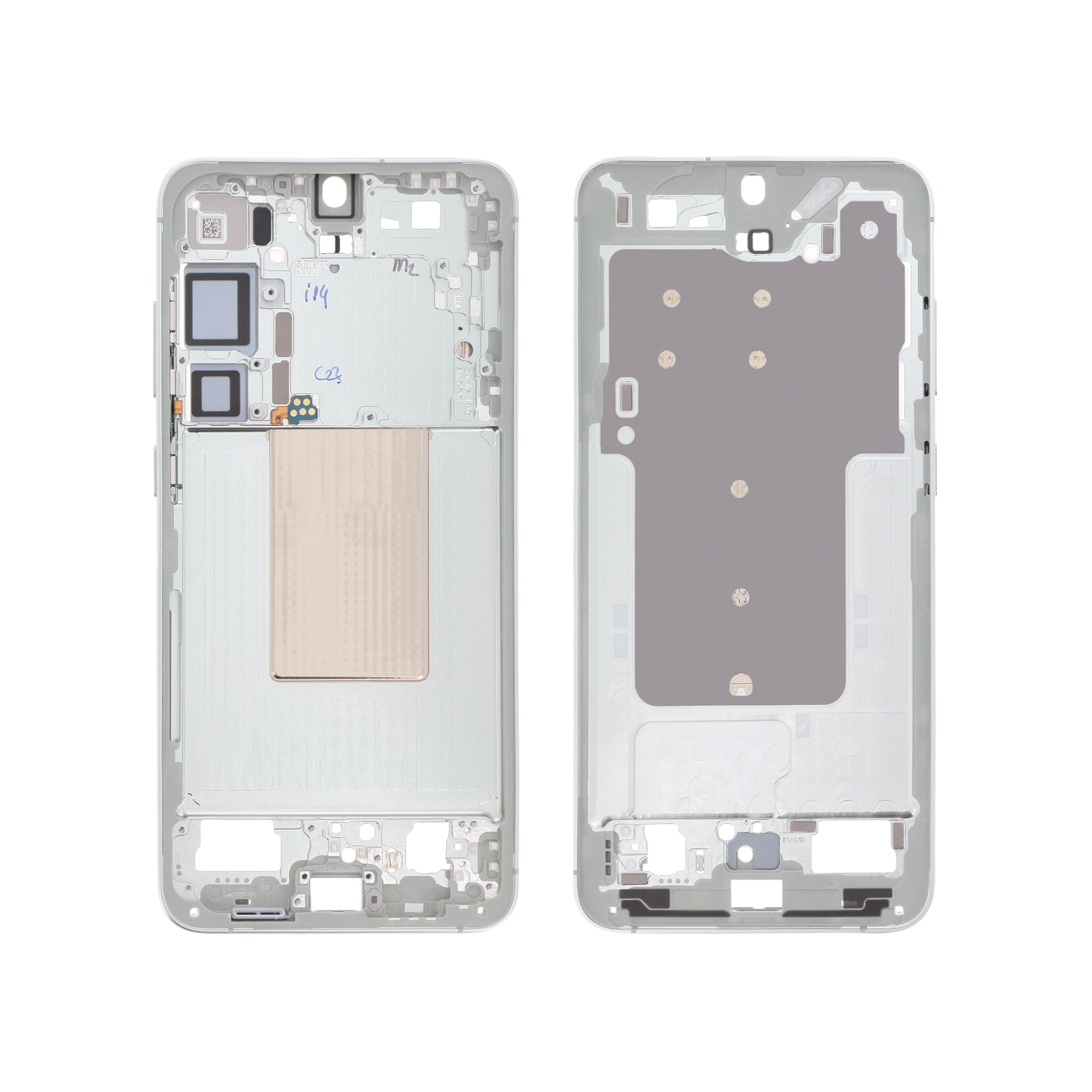 Midframe Green Samsung Galaxy S24+ (S926B) Service Pack