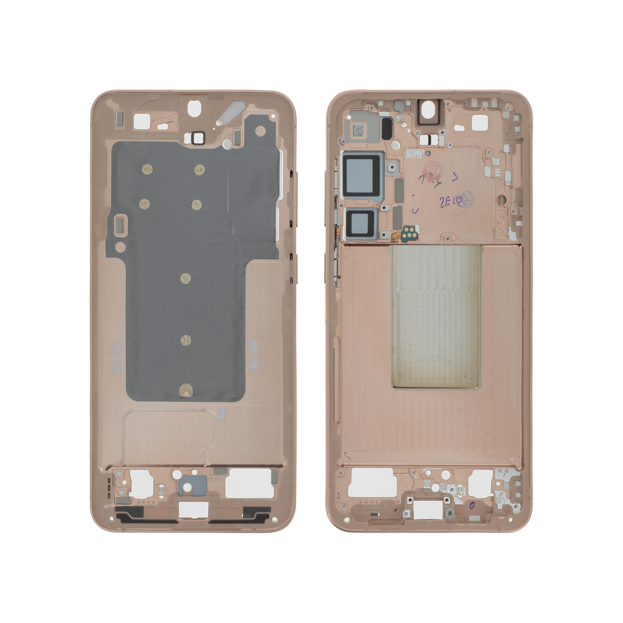 Midframe Orange Samsung Galaxy S24+ (S926B) Service Pack