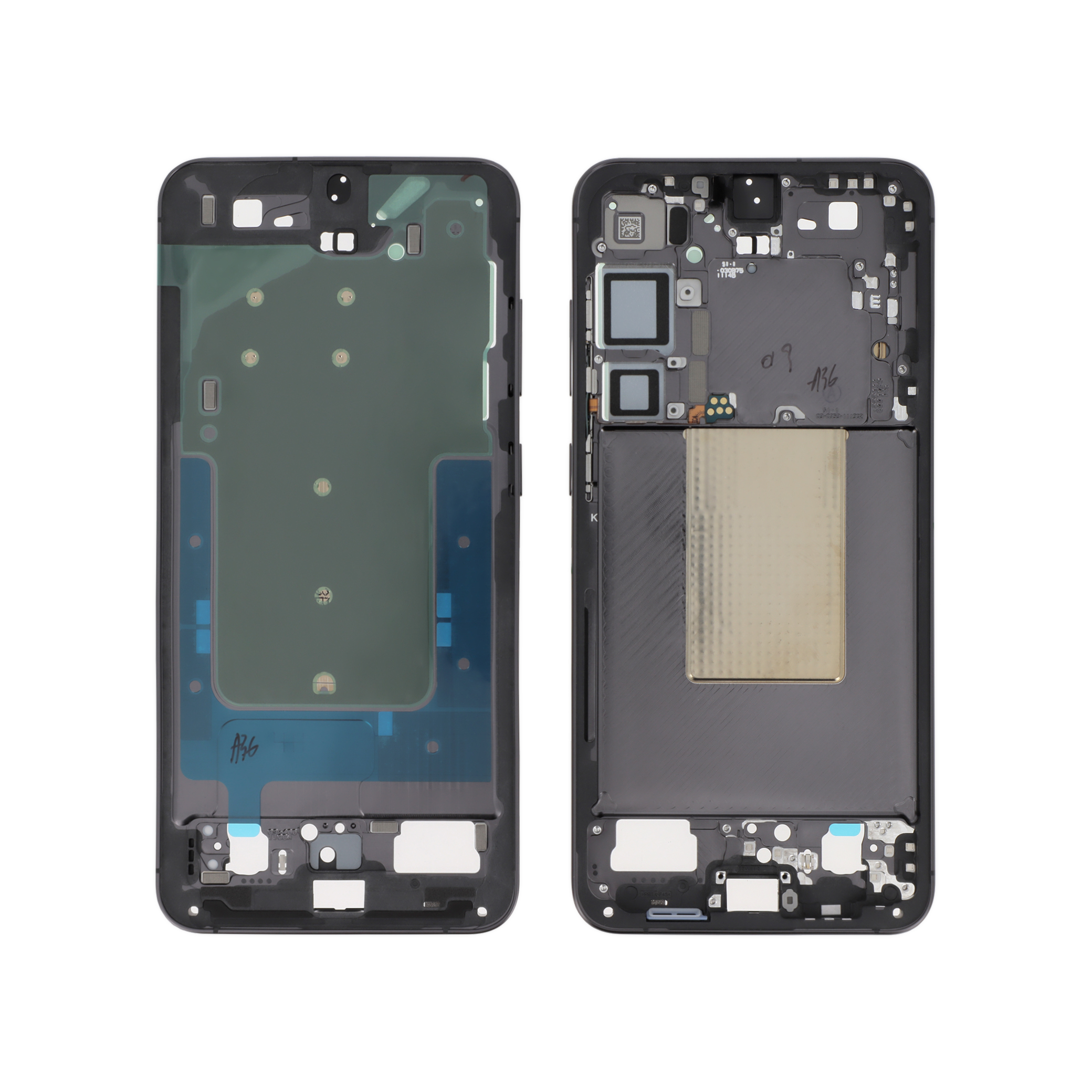 Midframe Black Samsung Galaxy S24+ (S926B) Service Pack