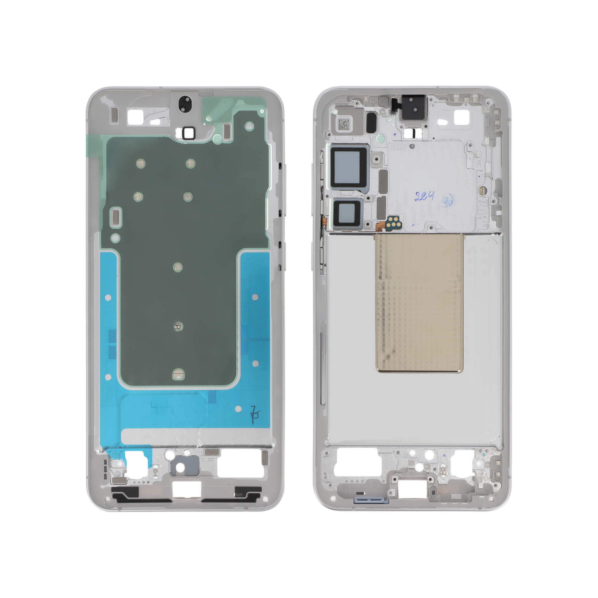 Midframe Silver Samsung Galaxy S24+ (S926B) Service Pack