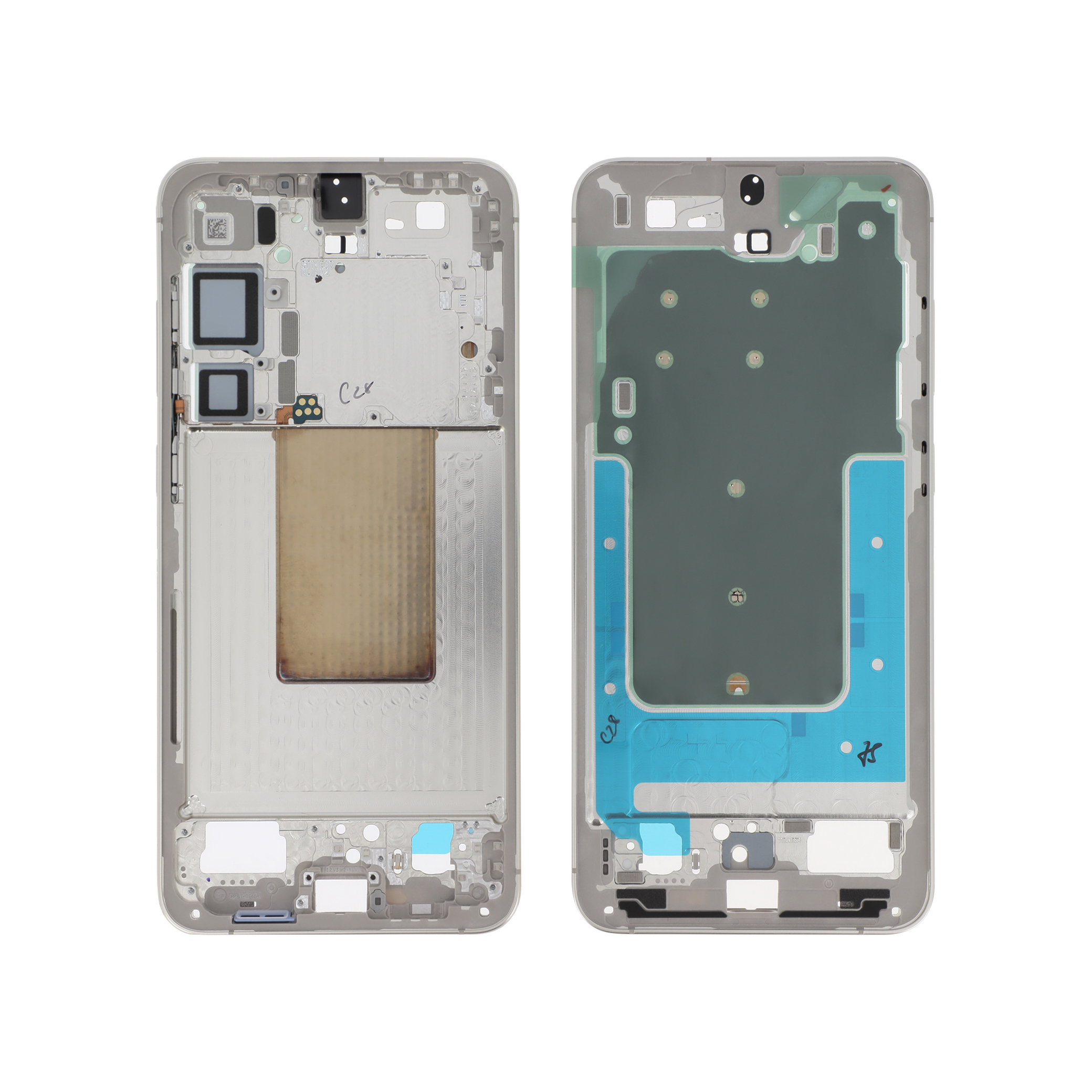 Midframe Cream Samsung Galaxy S24+ (S926B) Service Pack