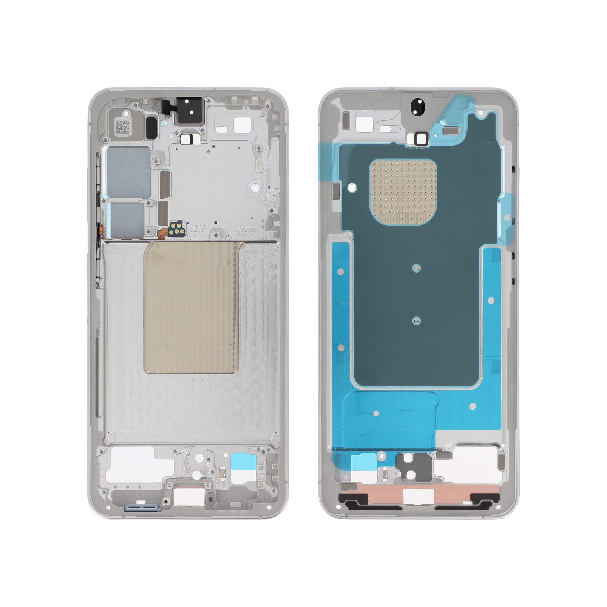 Midframe Silver Samsung Galaxy S24 (S921B) Service Pack