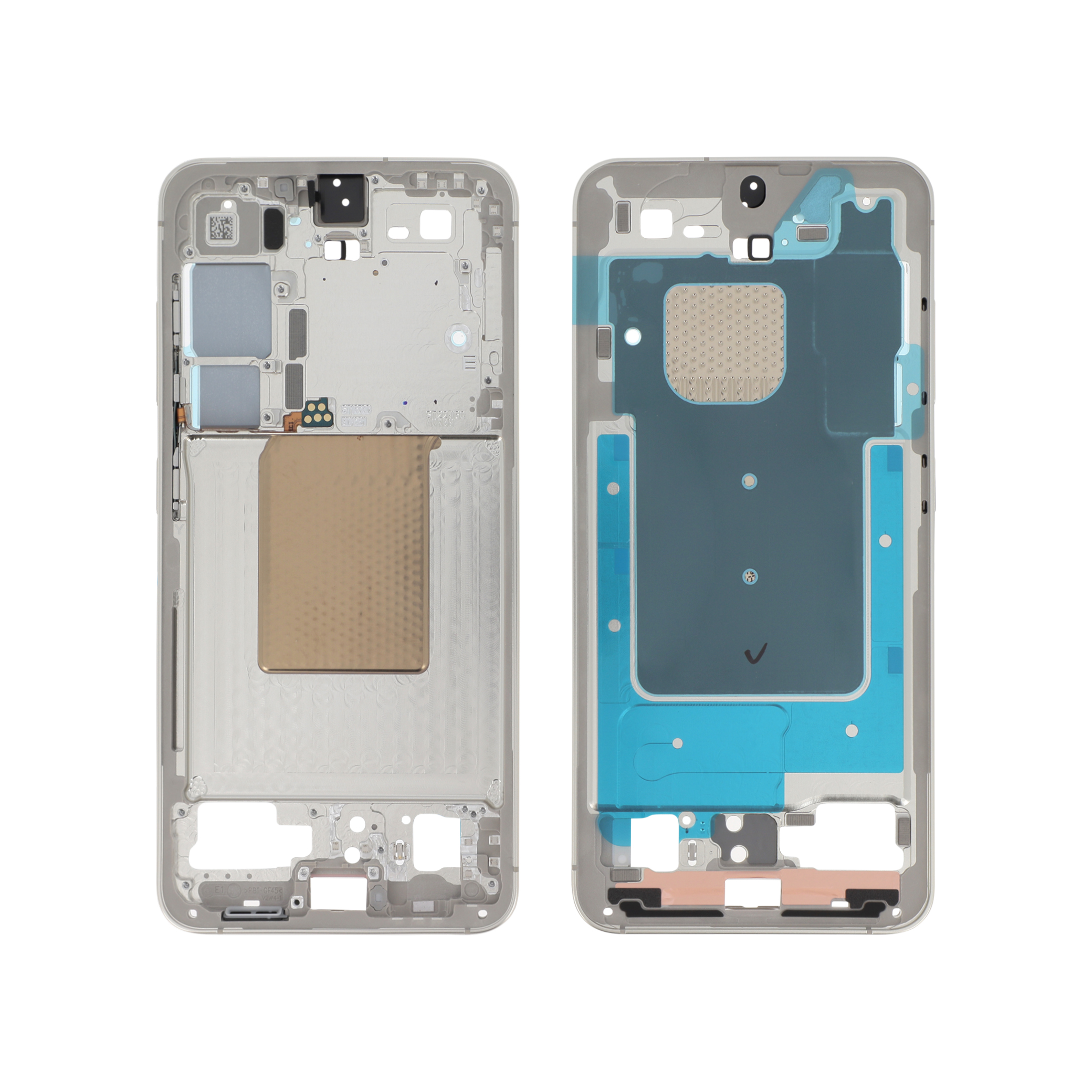 Midframe Cream Samsung Galaxy S24 (S921B) Service Pack