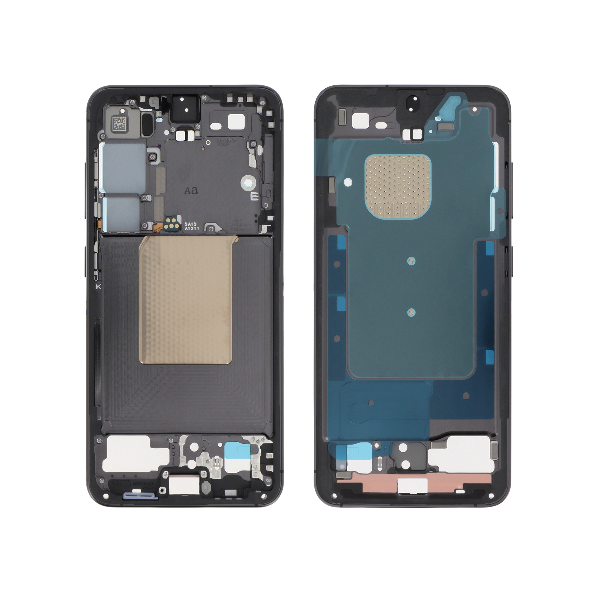 Midframe Black Samsung Galaxy S24 (S921B) Service Pack