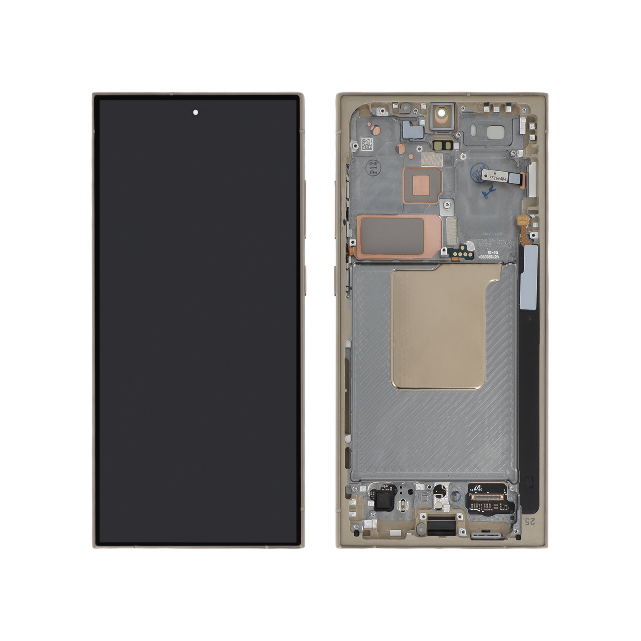 Display complet Samsung Galaxy S24 Ultra (S928) Titanium Yellow Service Pack PA