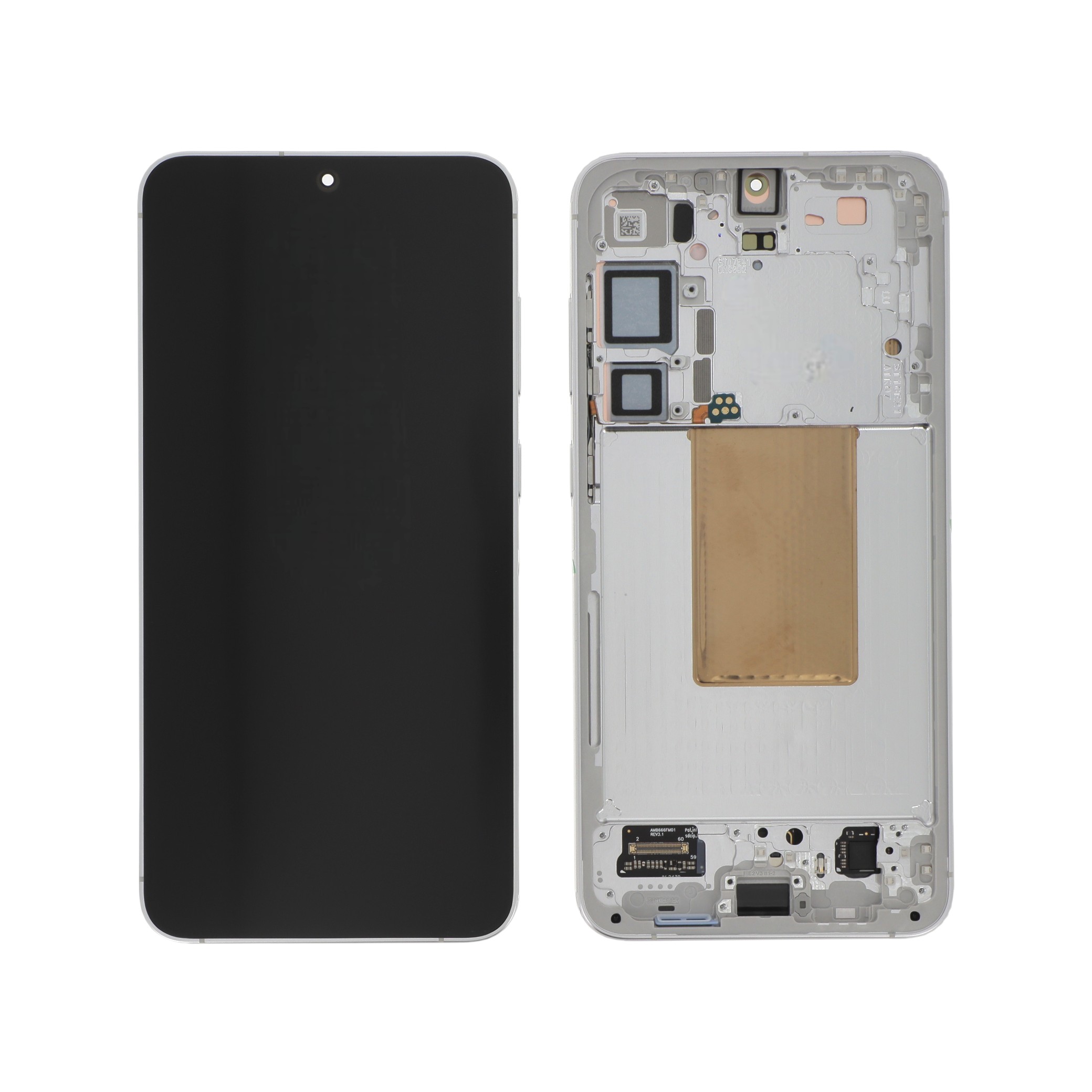 Display complet Samsung Galaxy S24+ (S926B) Silver Service Pack PA