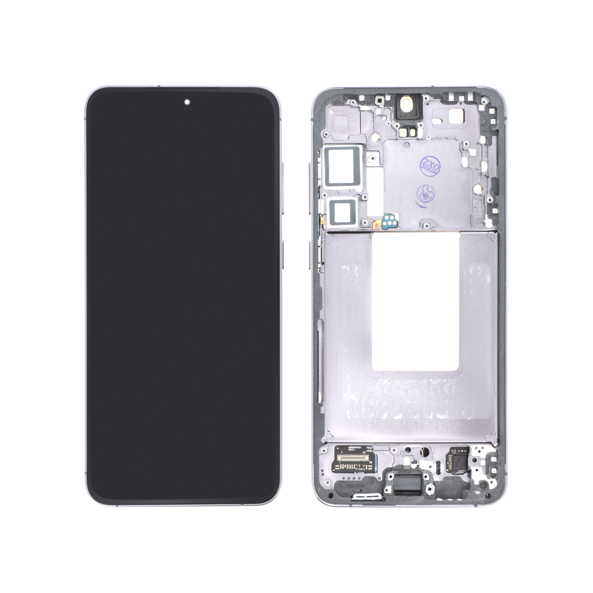 Display complet Samsung Galaxy S24+ (S926B) Black cu ramă Reconditionat