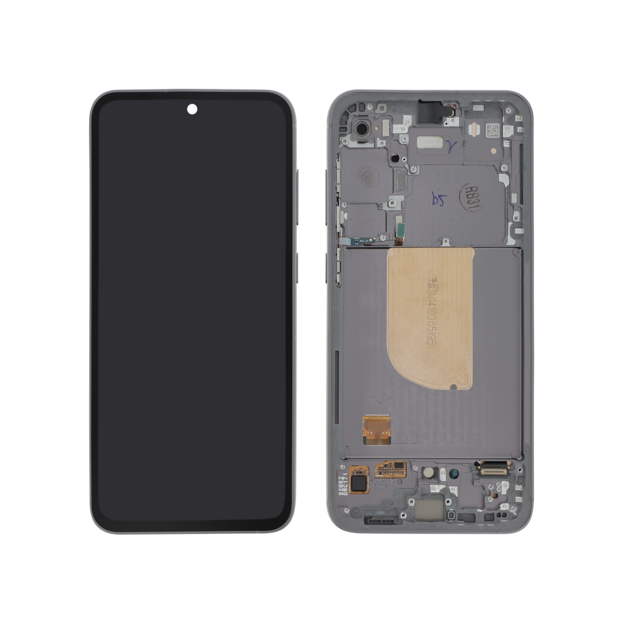 Display complet Samsung Galaxy S23 FE (S711B) Graphite Service Pack PA