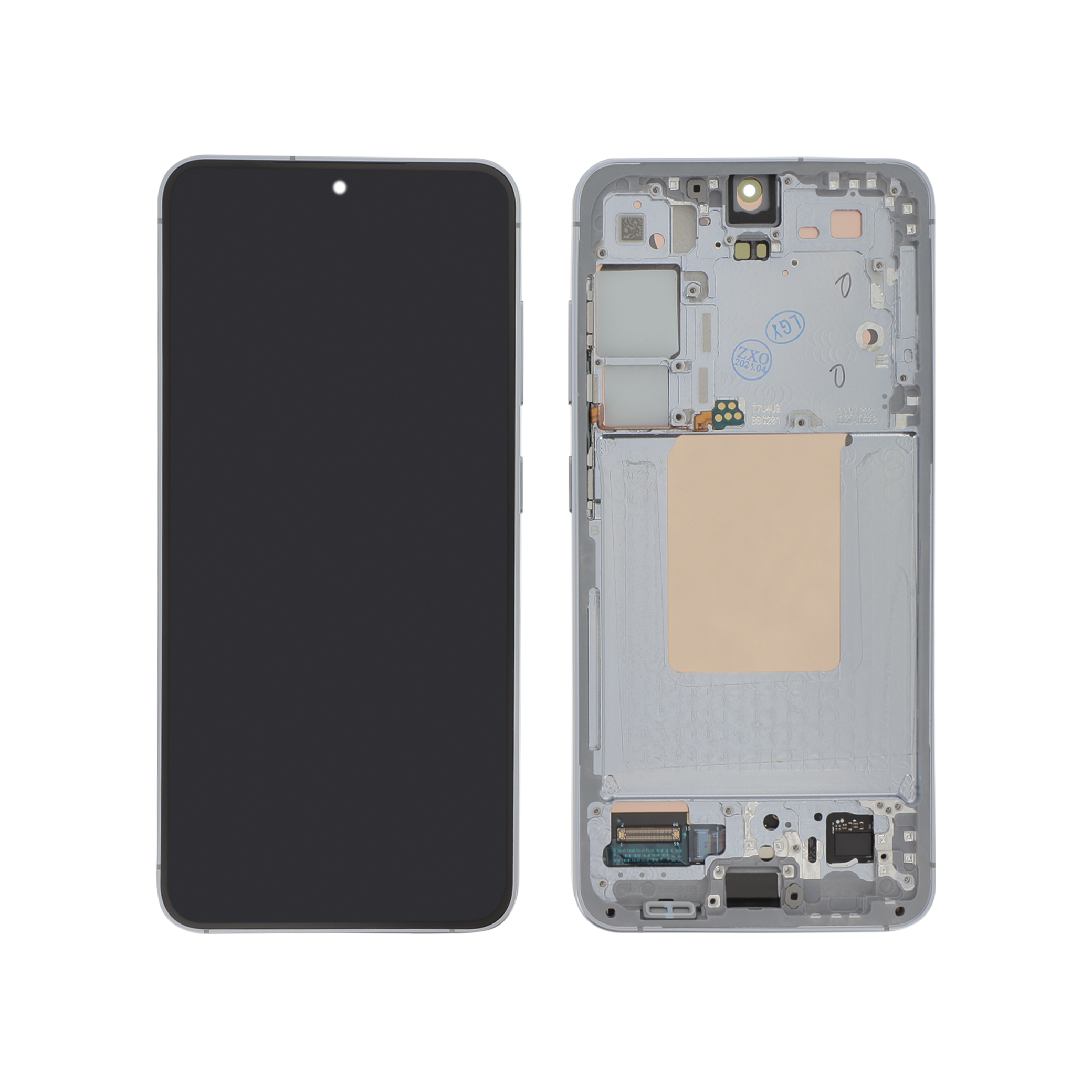 Display complet Reconditionat Samsung Galaxy S24 (S921B) Albastru cu ramă