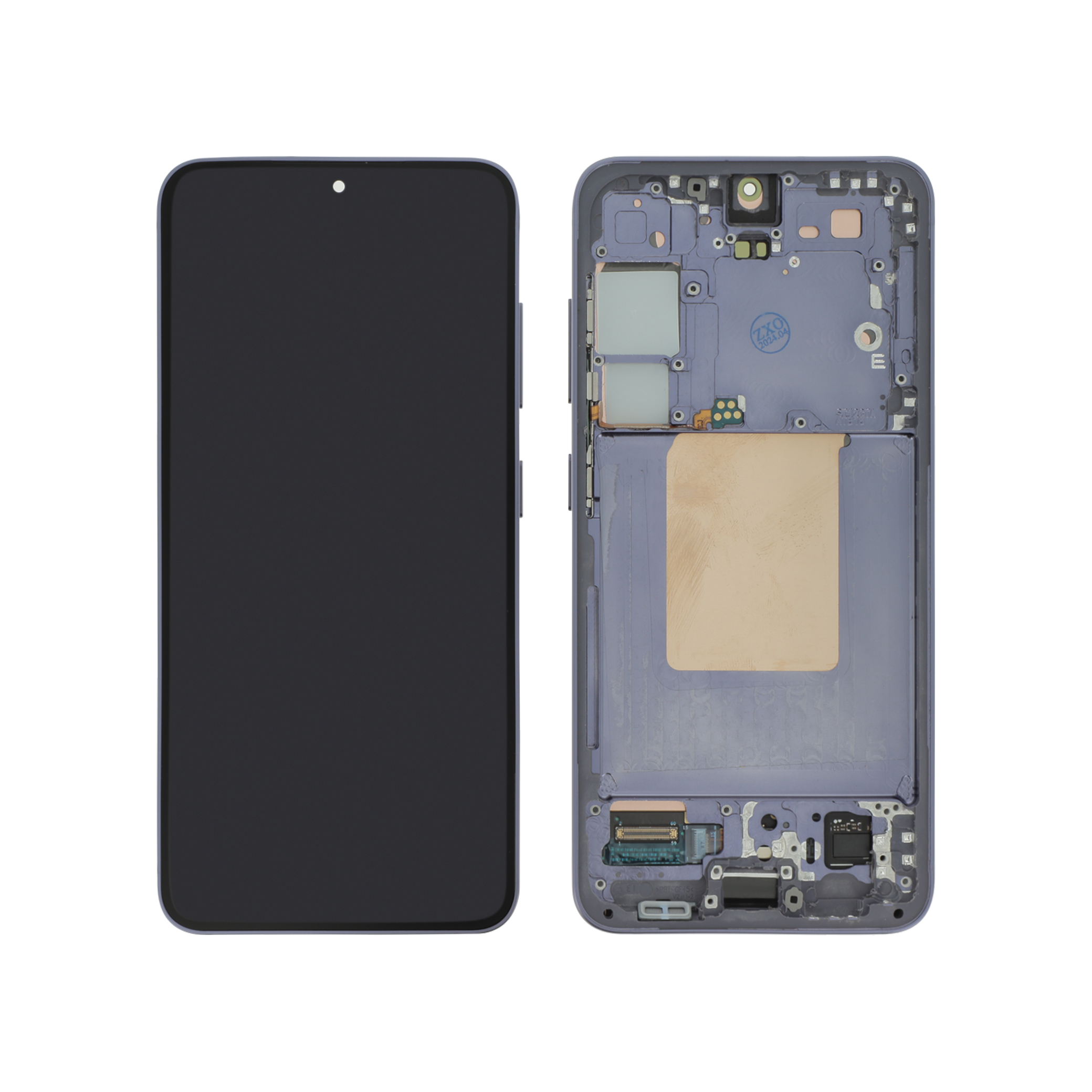 Display complet Reconditionat Samsung Galaxy S24 (S921B) cu ramă Indigo