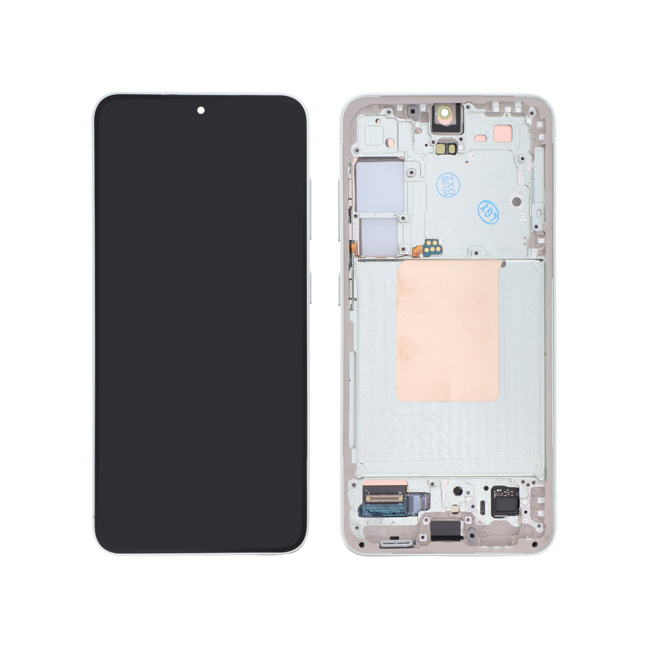 Display complet Reconditionat Samsung Galaxy S24 (S921B) Green cu ramă