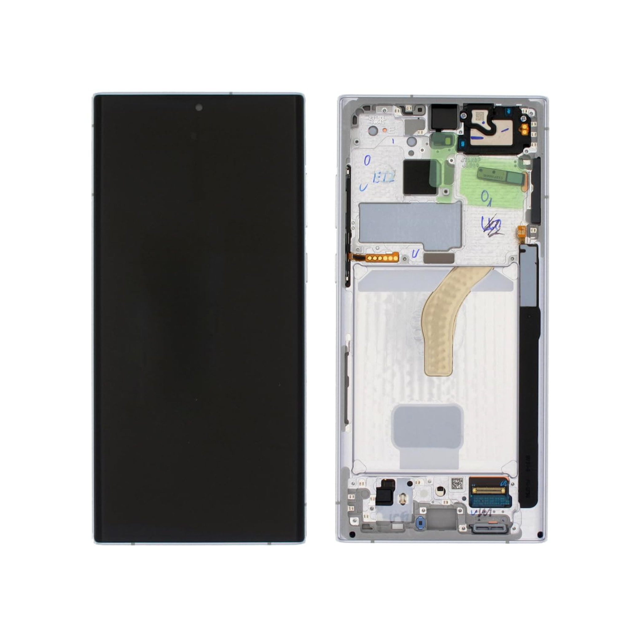 Display complet Samsung Galaxy S21 FE 5G (G990B) Alb Service Pack
