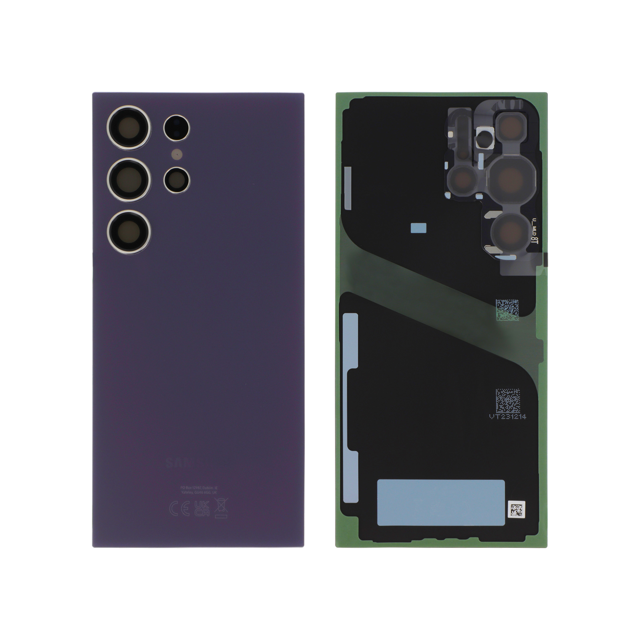 Capac spate Titanium Purple Samsung Galaxy S24 Ultra (S928B) Service Pack