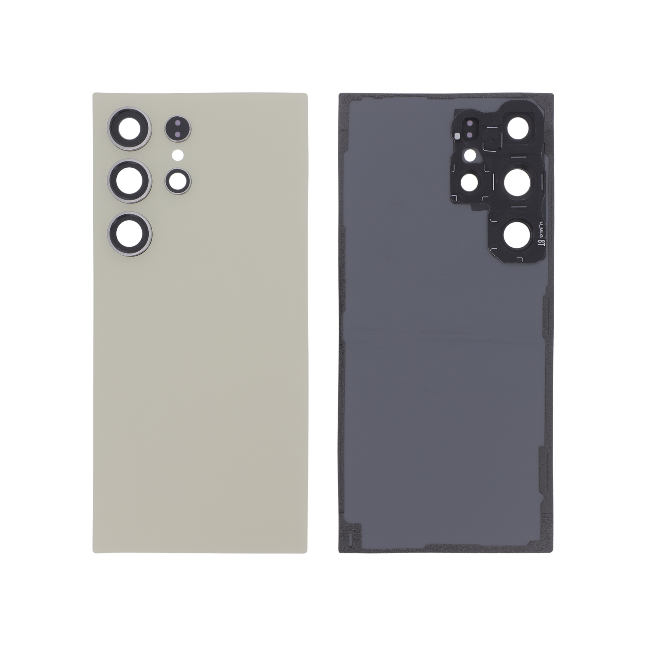 Capac spate Titanium Yellow Samsung Galaxy S24 Ultra (S928B) fara logo