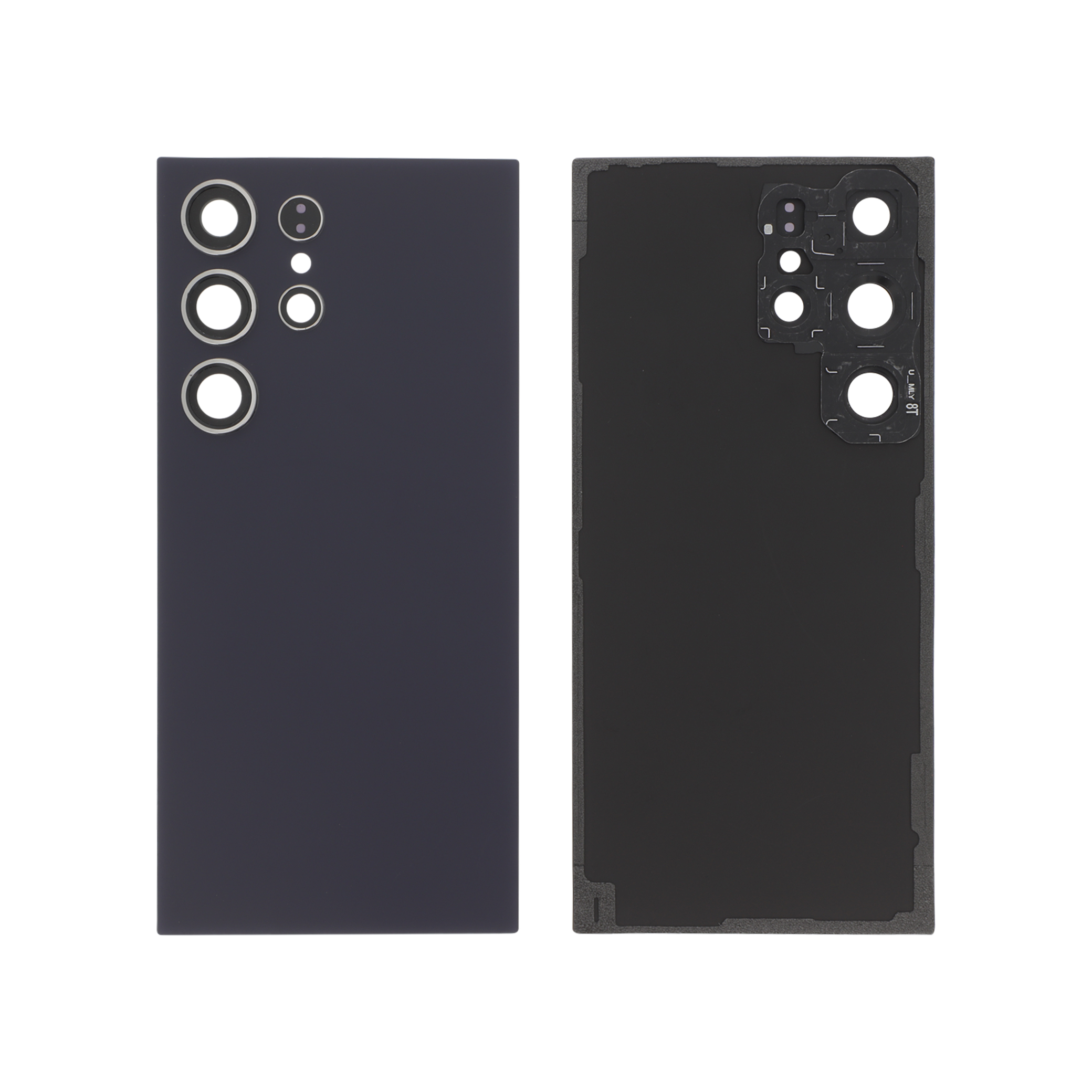 Capac spate Titanium Purple Samsung Galaxy S24 Ultra (S928B) fara logo