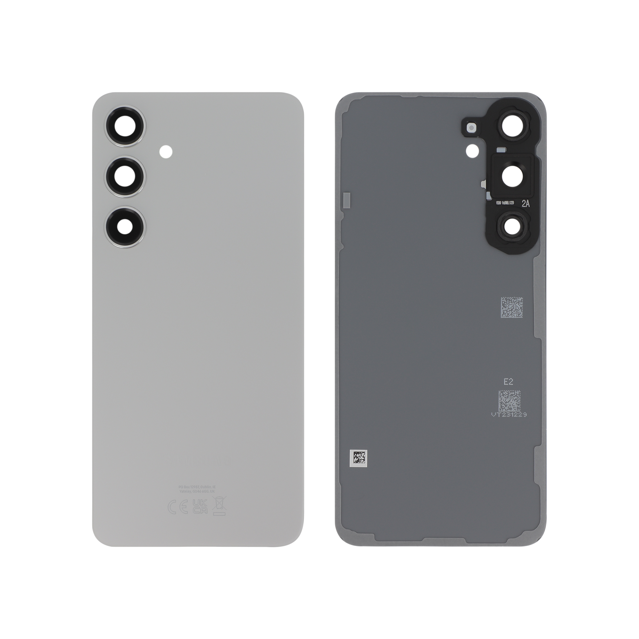 Capac spate Samsung Galaxy S24+ (S926B) Marble Grey Service Pack