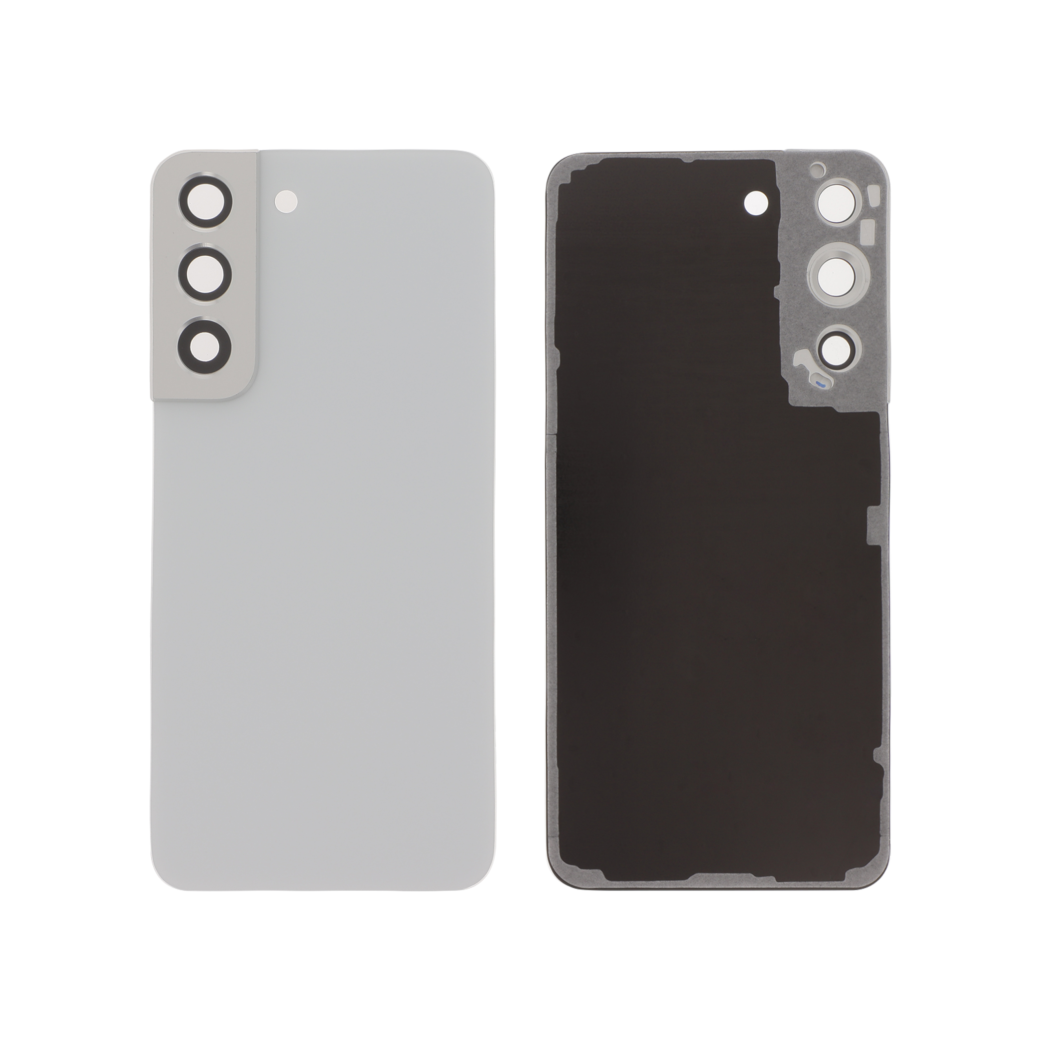 Capac spate White Samsung Galaxy S22 (S901B), fara logo, compatibil