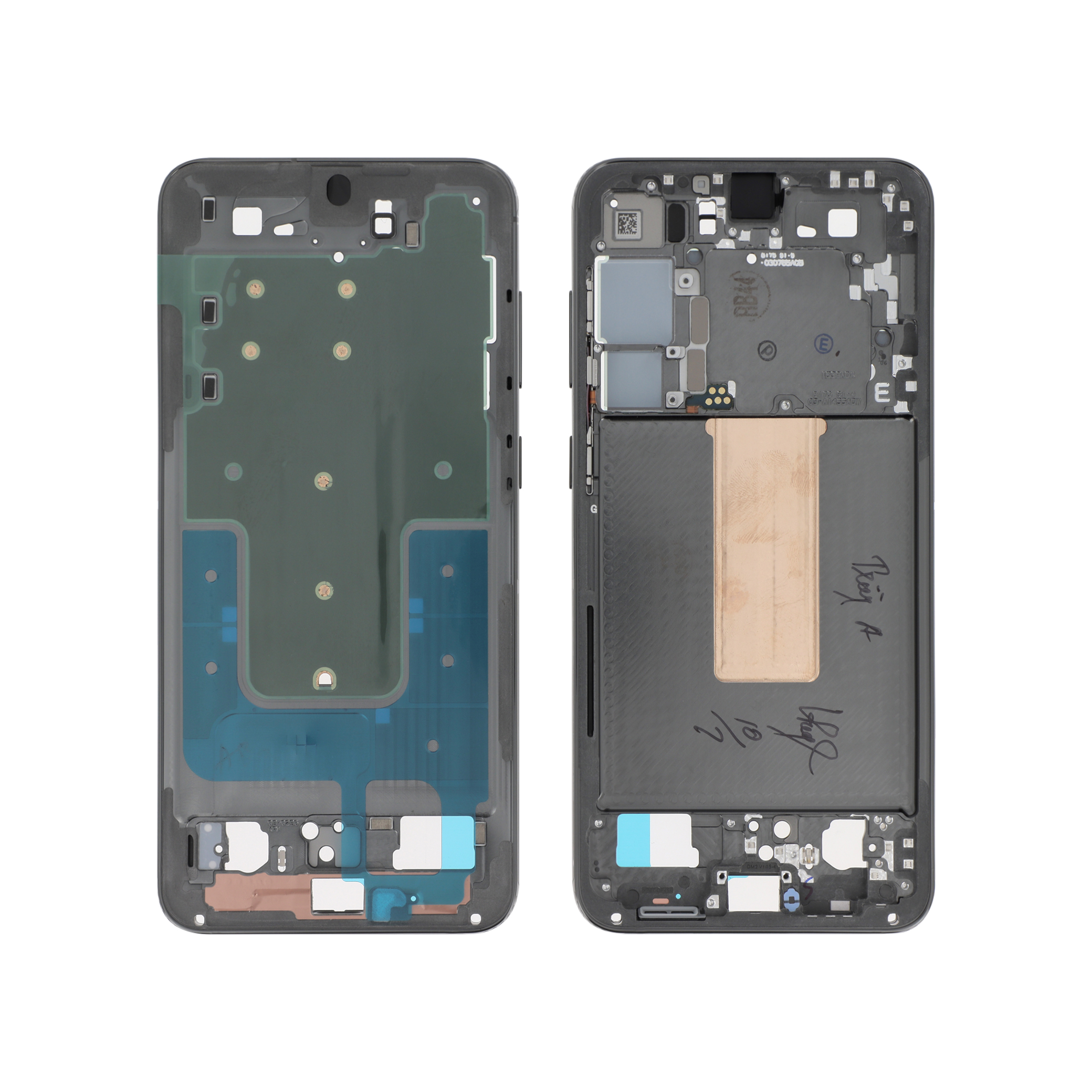 Midframe Green Samsung Galaxy S23+ (S916B) Service Pack