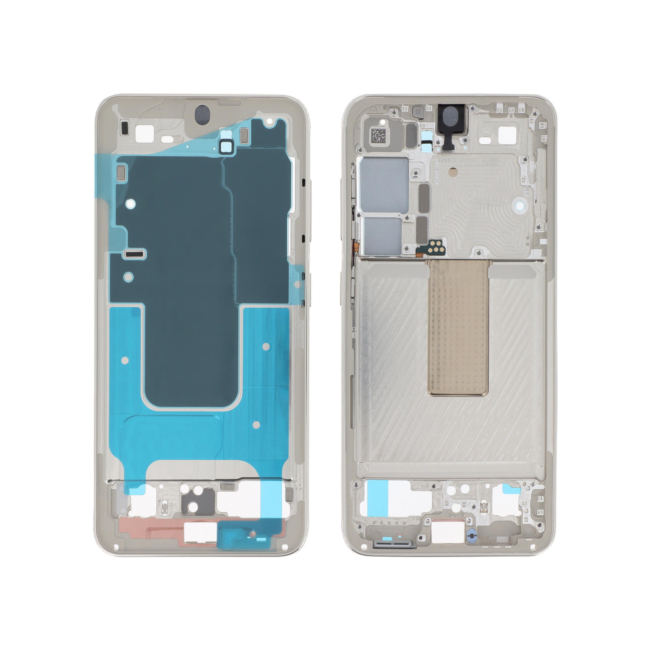 Midframe Bej Samsung Galaxy S23 (S911B) Service Pack