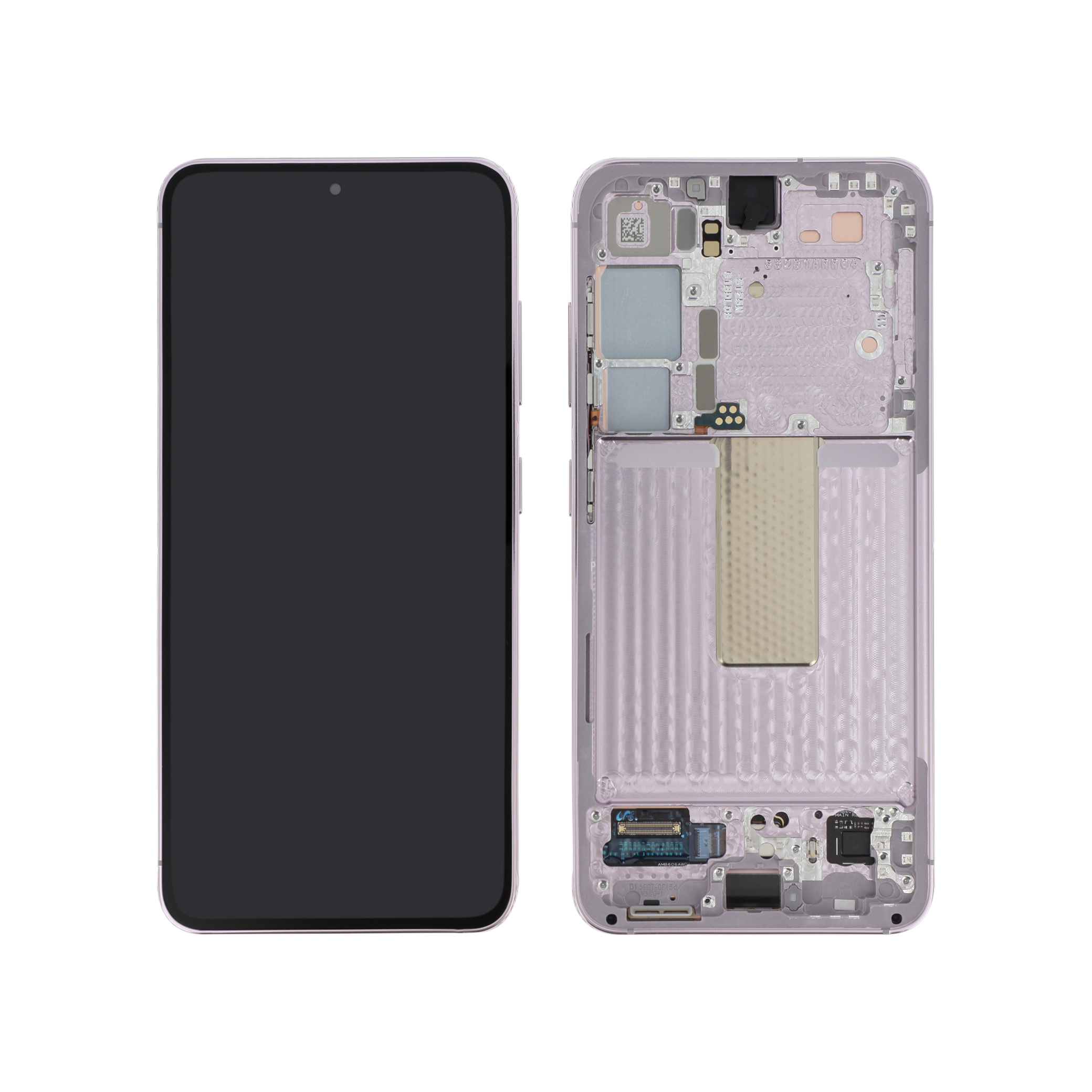 Display complet cu ramă Samsung Galaxy S23 (S911B) Lavender Service Pack PA