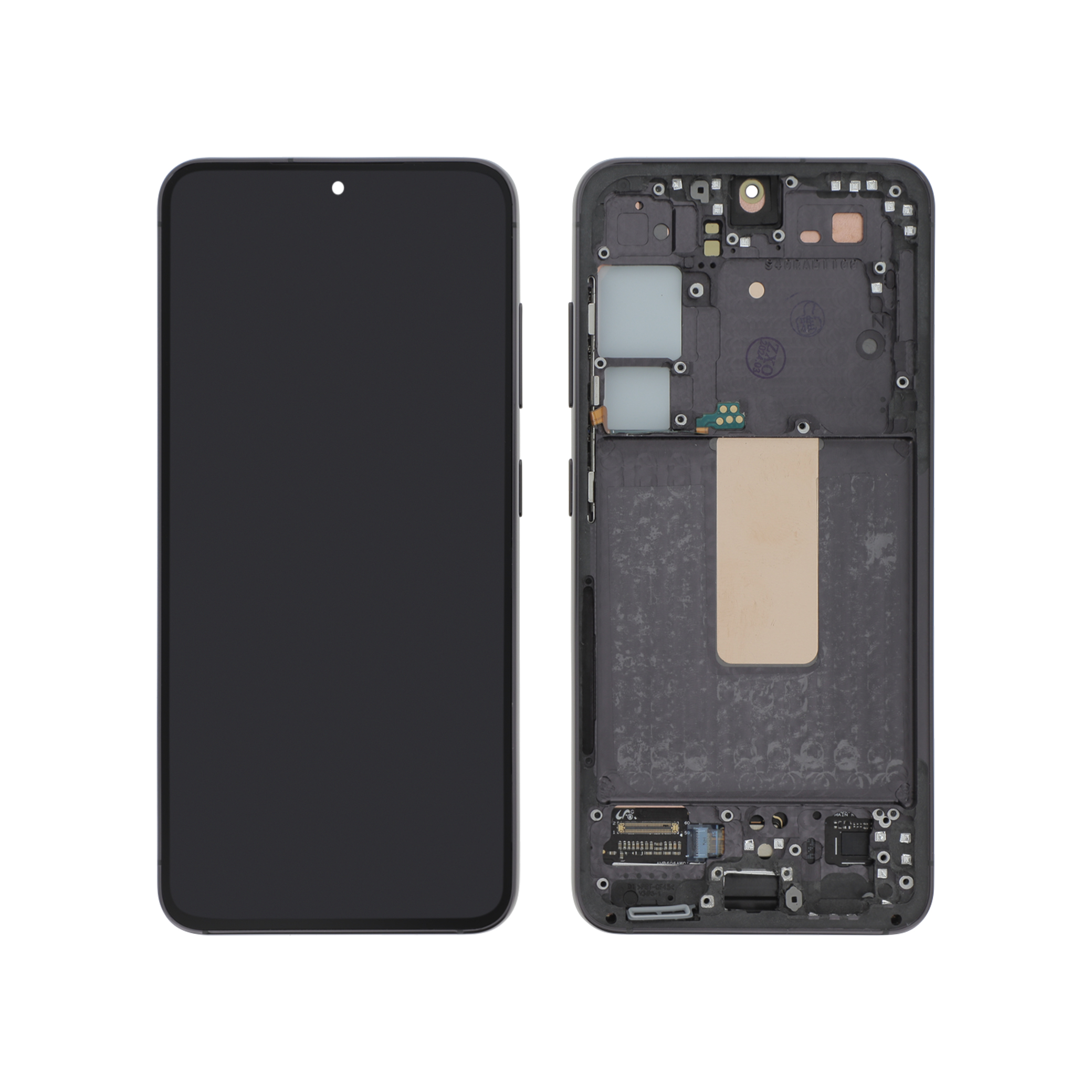 Display complet Reconditionat Samsung Galaxy S23 S911B Negru cu ramă